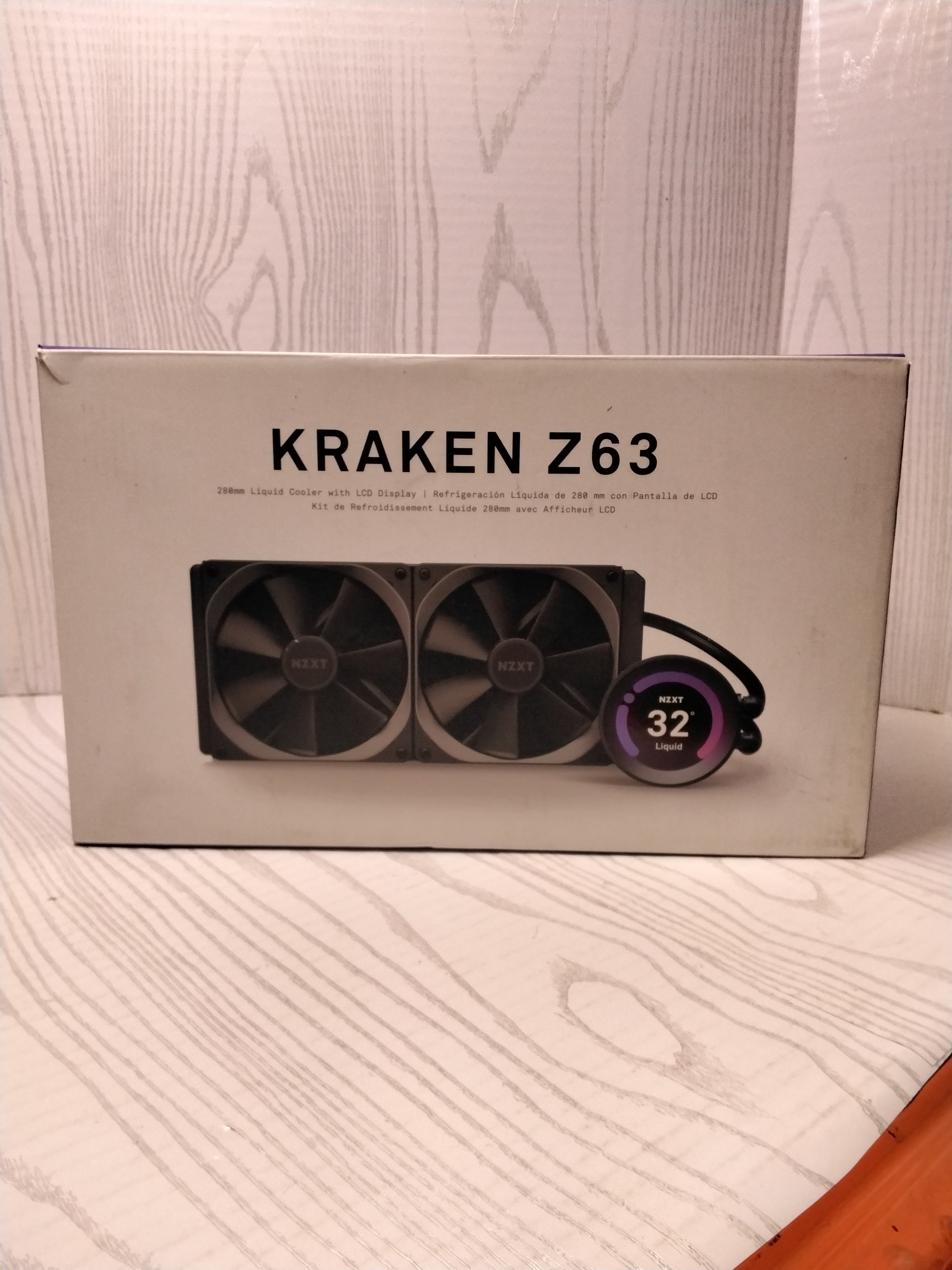 NZXT Kraken Z63 280mm - RL-KRZ63-01 - AIO RGB CPU Liquid Cooler (7777711653102)