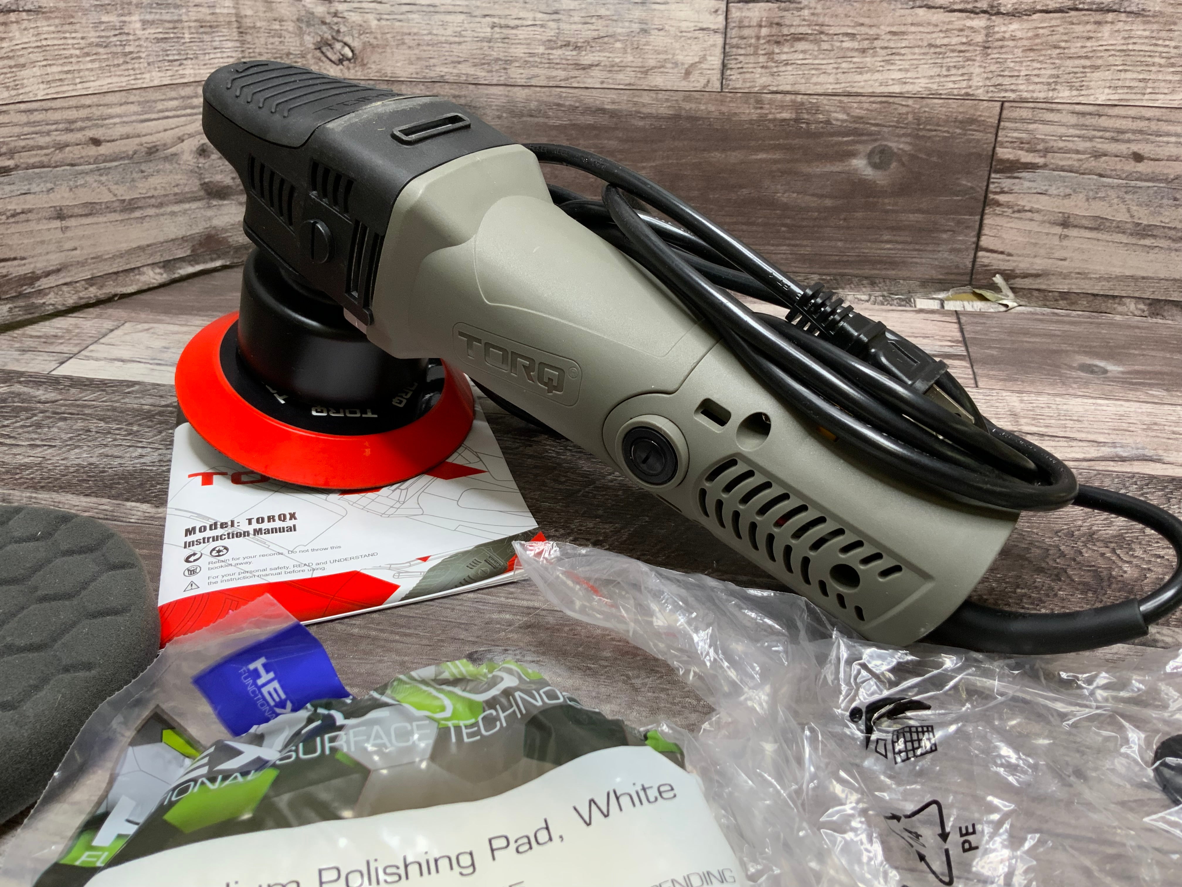 TORQ Random Orbital Polisher - With Polish Compounds & Pads (8100784439534)
