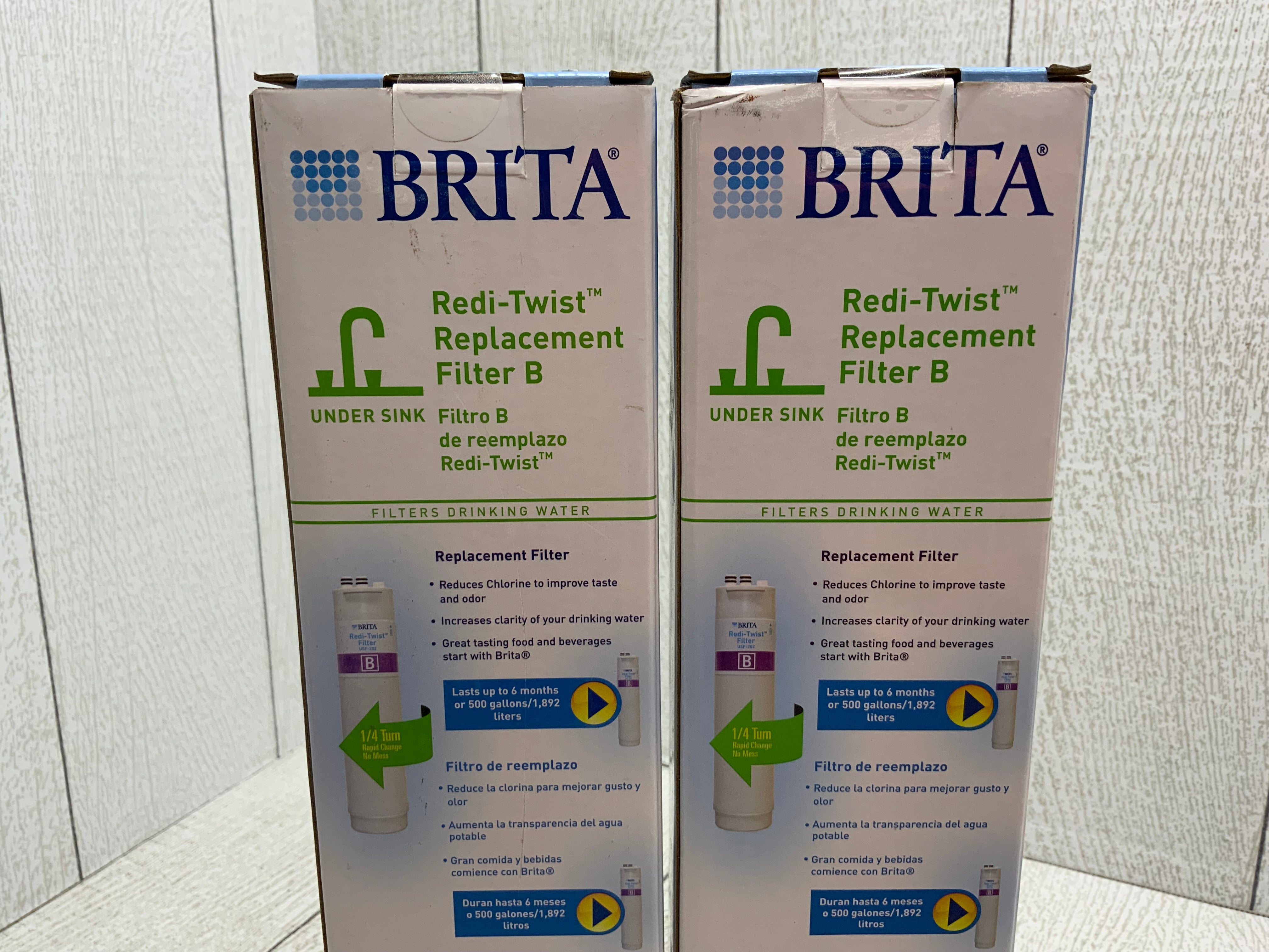 Brita Redi Twist Replacement Under the Sink Filtration FIlter **USF 20