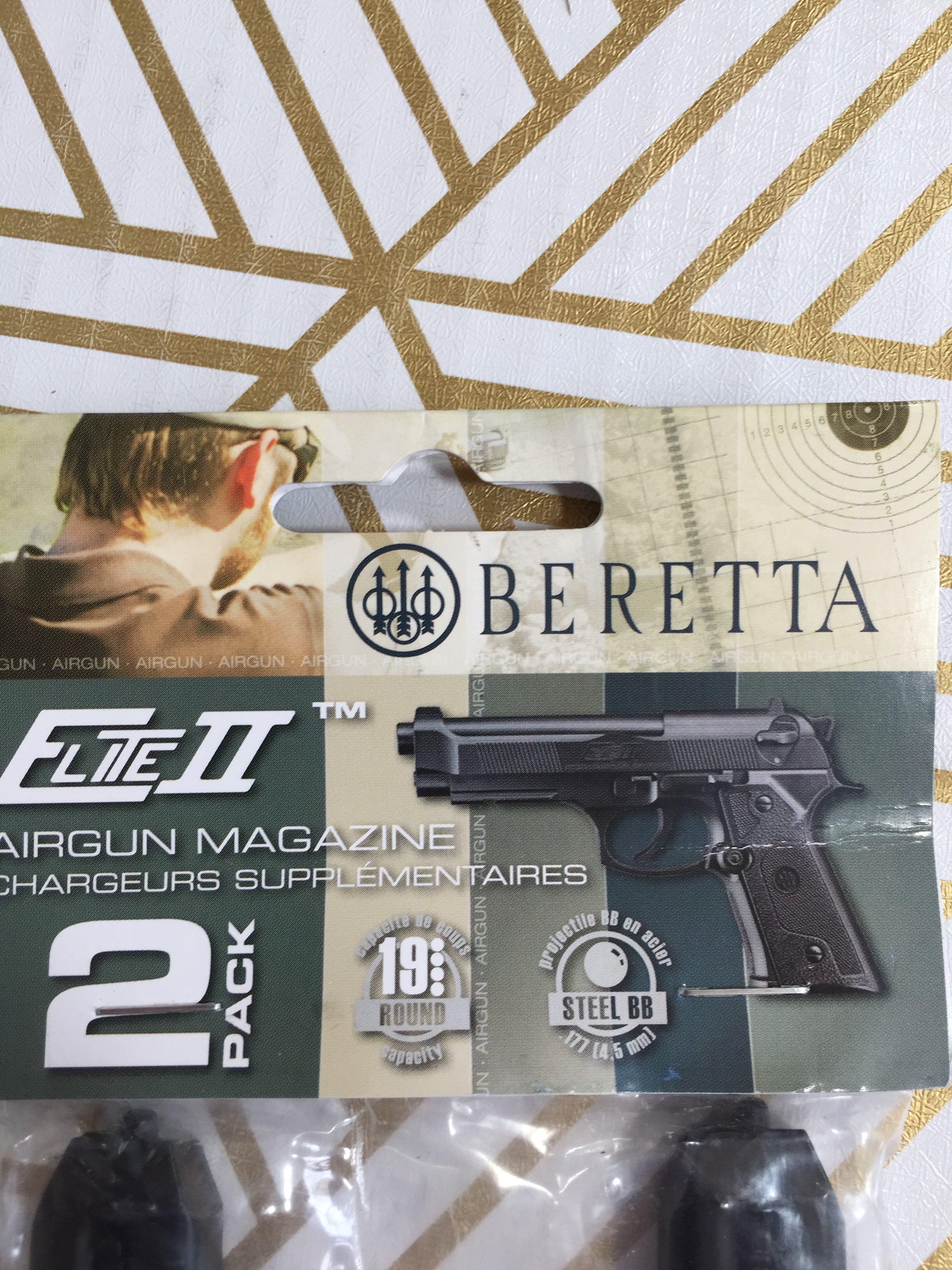 Umarex .177 Caliber BB Gun Air Pistol Magazine 2 Pack - 19 Shot Capacity *NEW* (7704135893230)