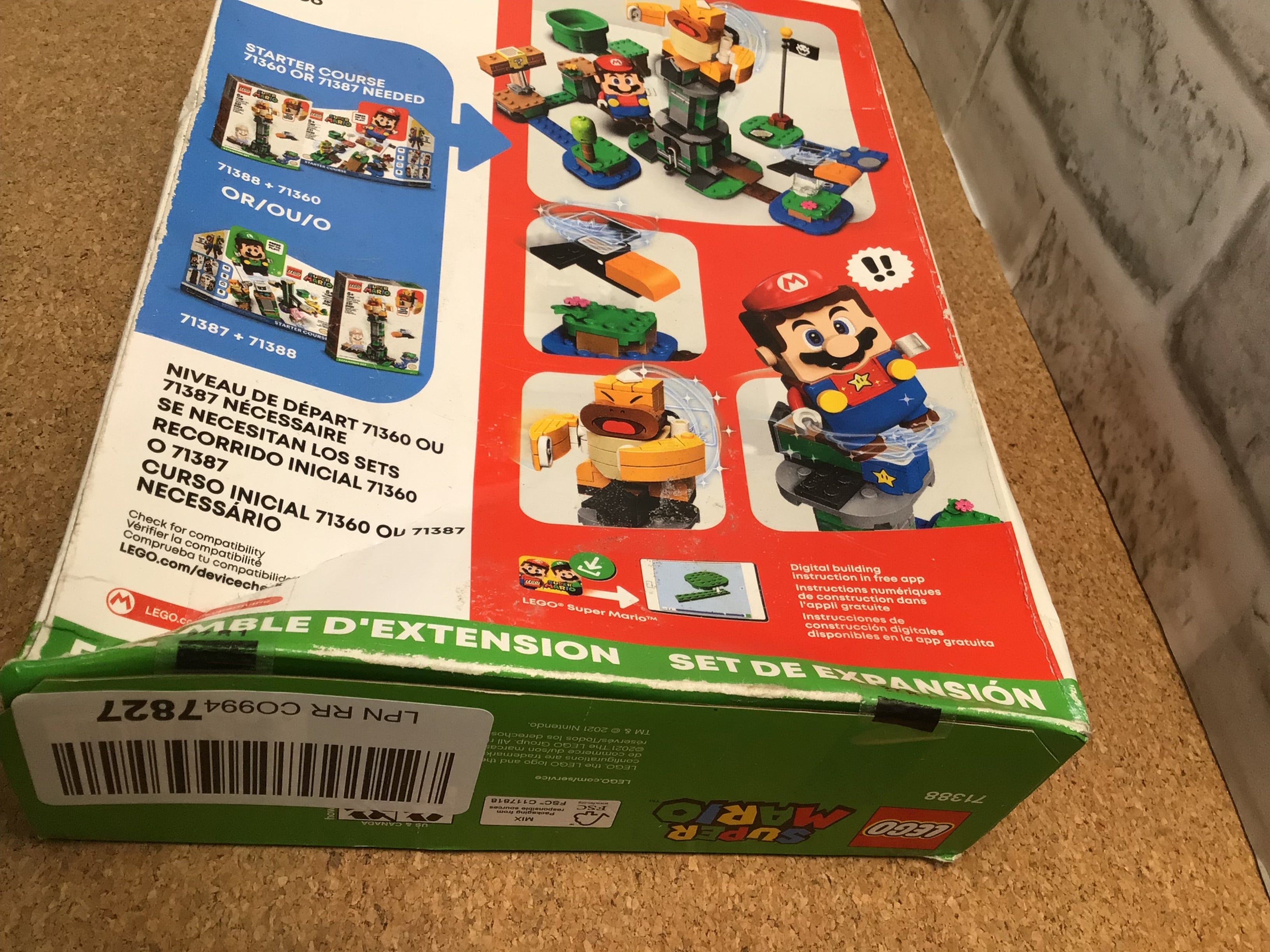 LEGO Super Mario Luigi’s Mansion & Super Mario Boss Sumo Bro Topple Tower -2 Set (7921476731118)