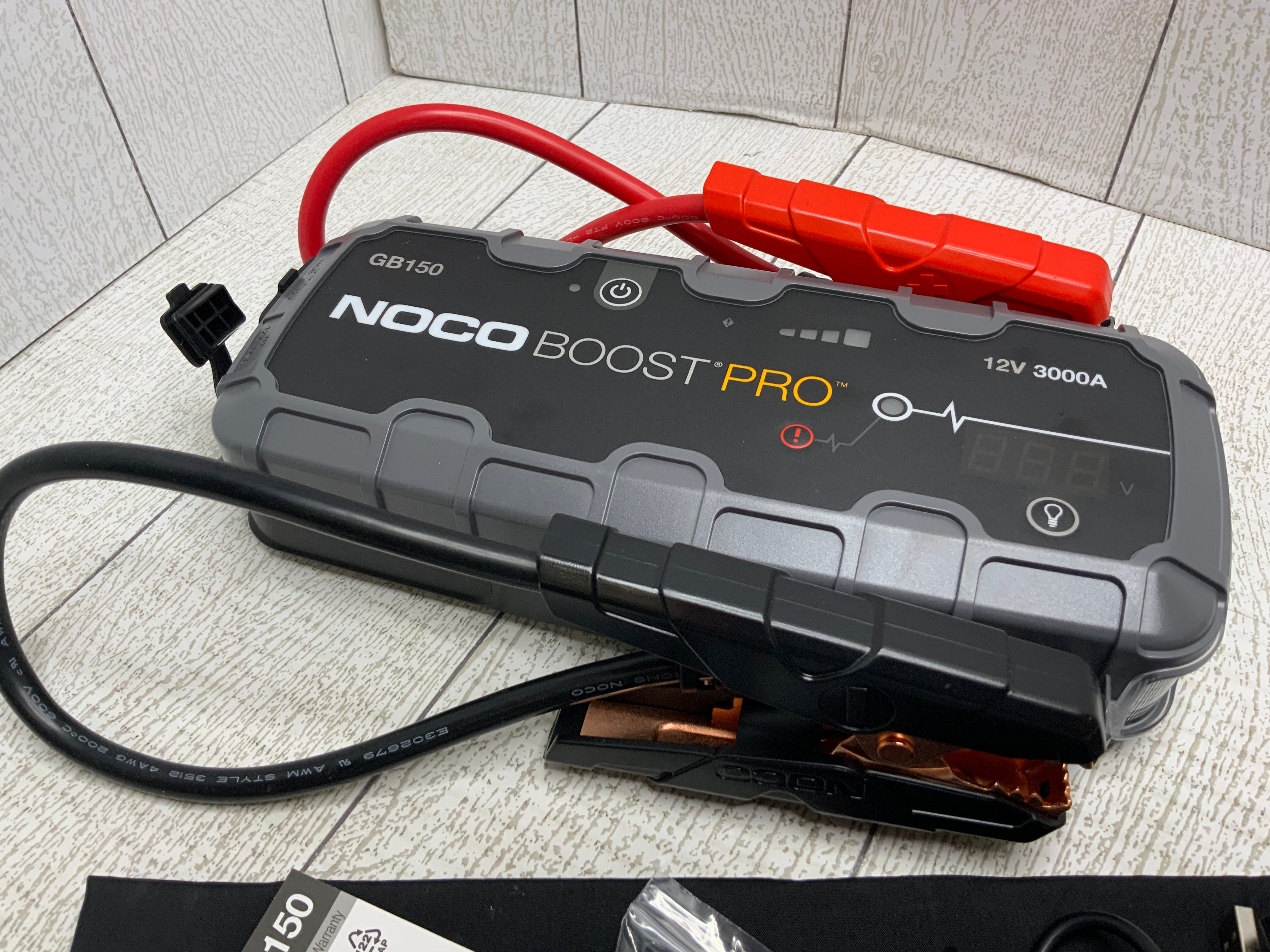 NOCO BOOST PRO GB150 3000 Amp 12V Ultrasafe Lithium Jump Starter **FOR PARTS** (8056496292078)