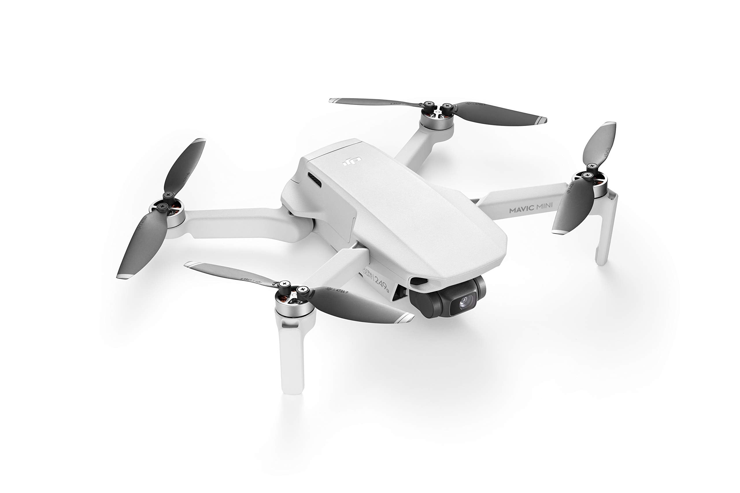 DJI Mavic Mini Combo - Drone FlyCam Quadcopter UAV with 2.7K Camera 3-Axis Gimbal GPS 30min Flight Time, less than 0.55lbs, Gray (7680616104174)
