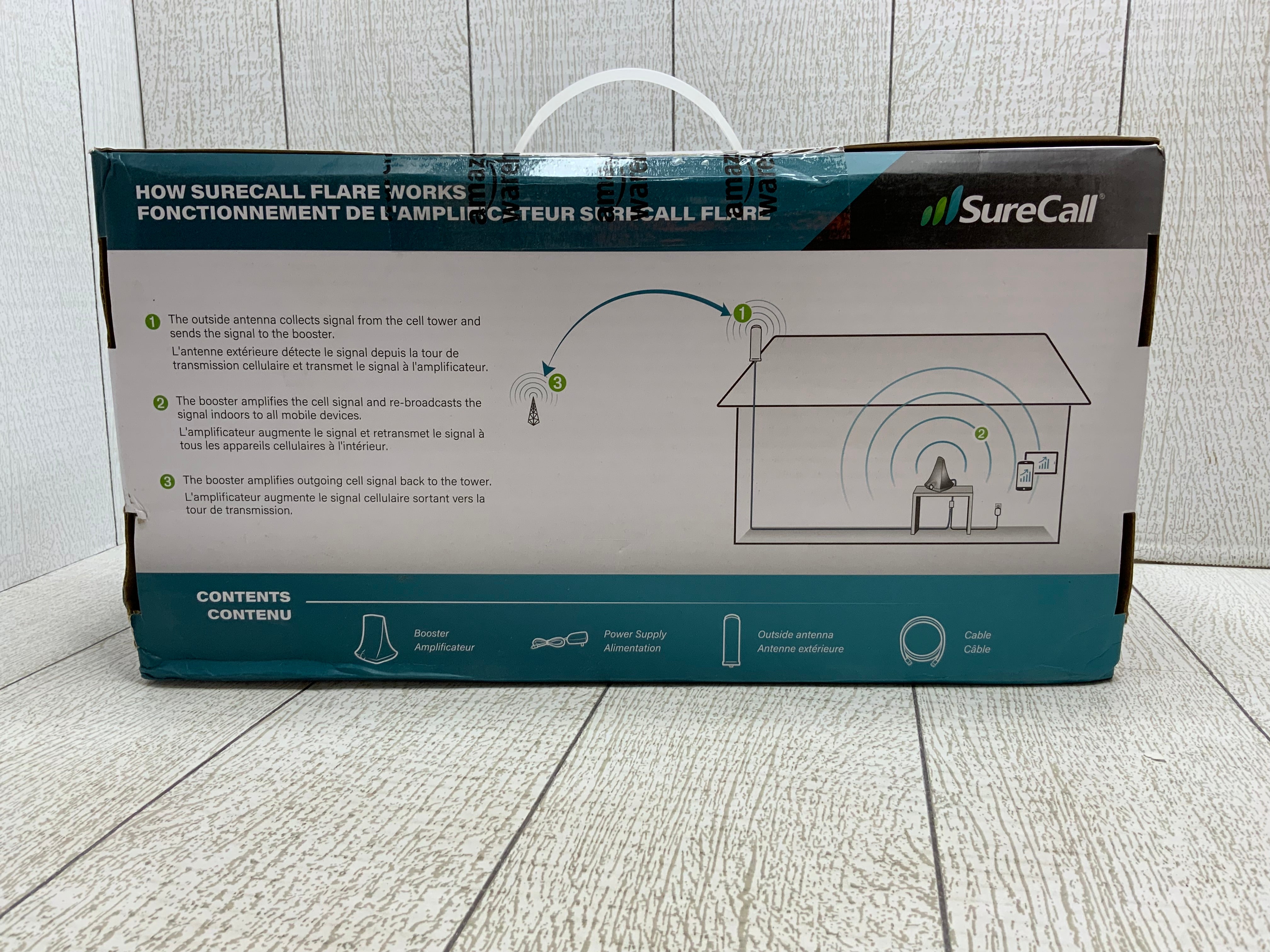 SureCall Flare 3.0 Cell Phone Signal Booster for Home & Office up to 3500 sq ft (8026660471022)