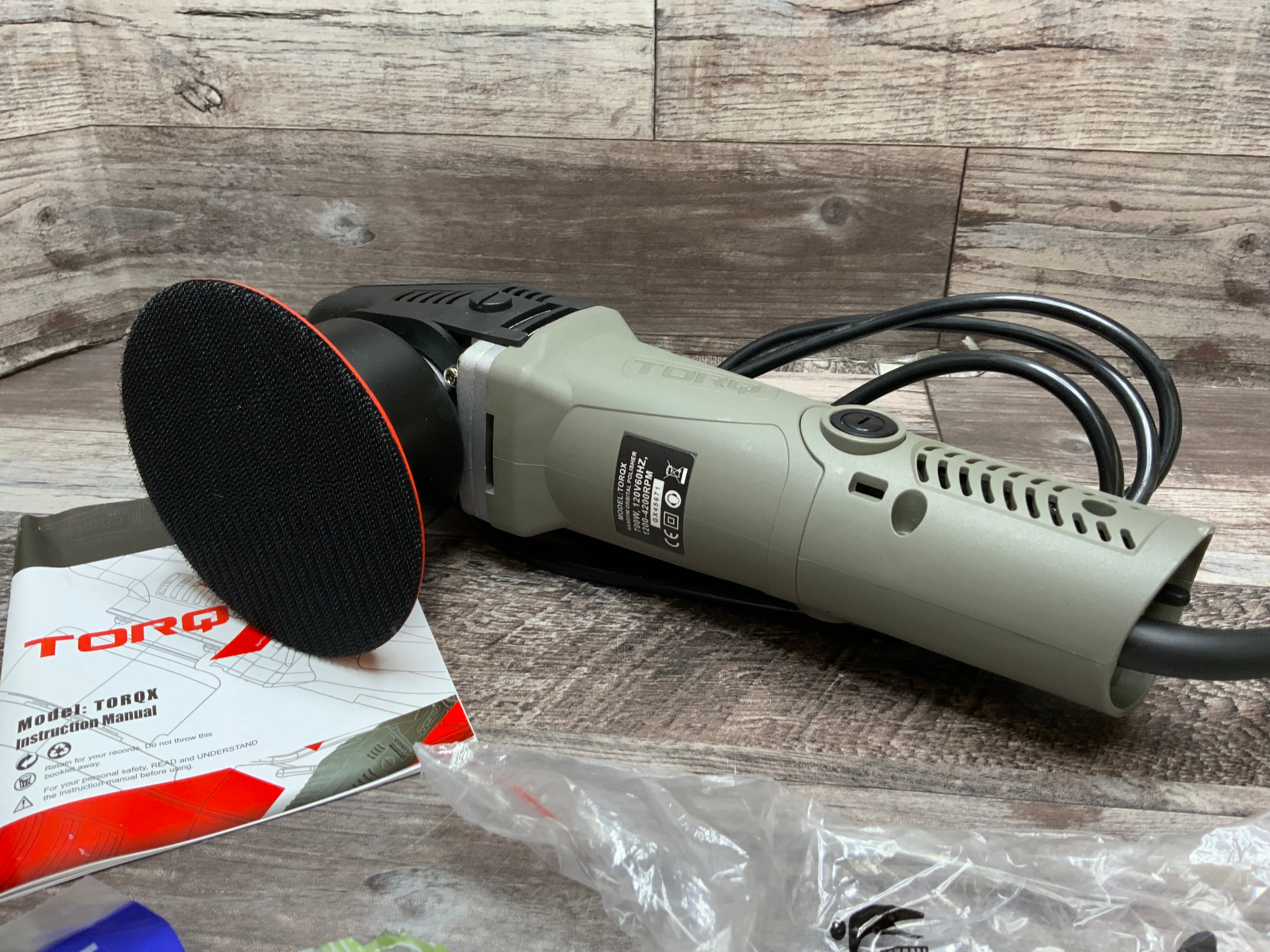 TORQ Random Orbital Polisher - With Polish Compounds & Pads (8100784439534)
