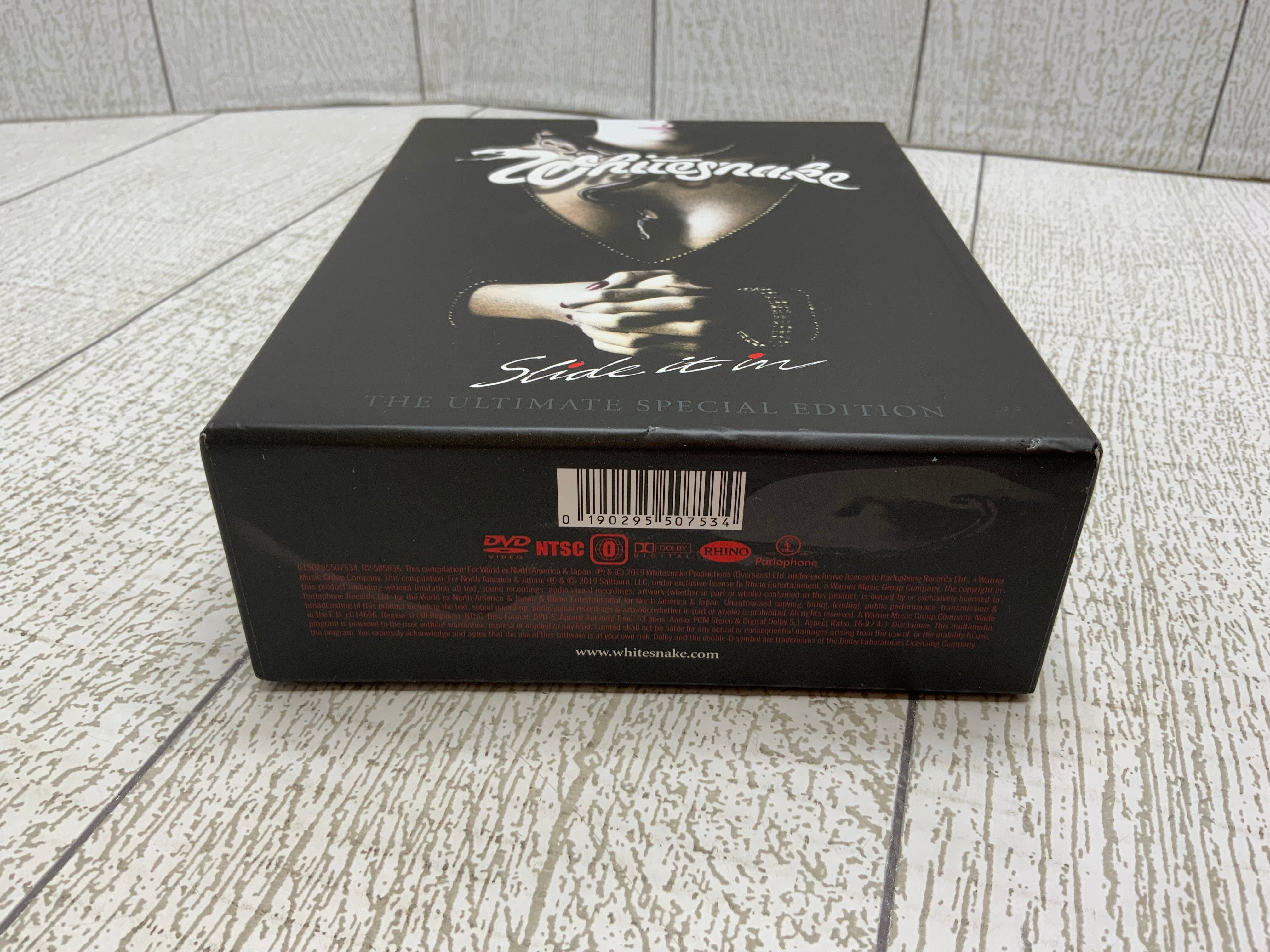 Whitesnake - Slide It In: The Ultimate Edition (NEW CD) With DVD (8029154476270)