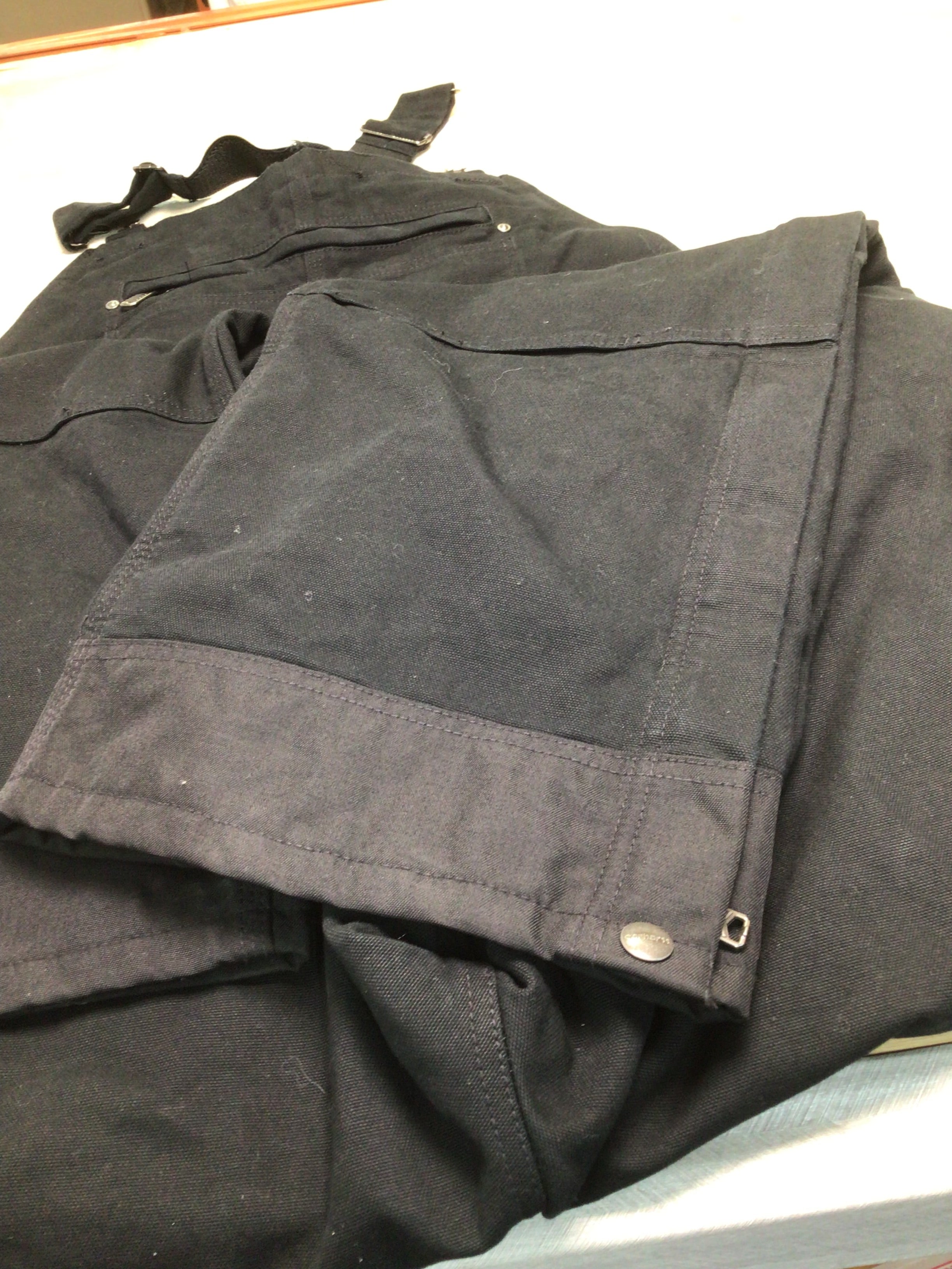 XXL Carhartt womens Relaxed Fit Washed Duck Insulated Bib Overall/NEW WITH TAGS (7965856170222)
