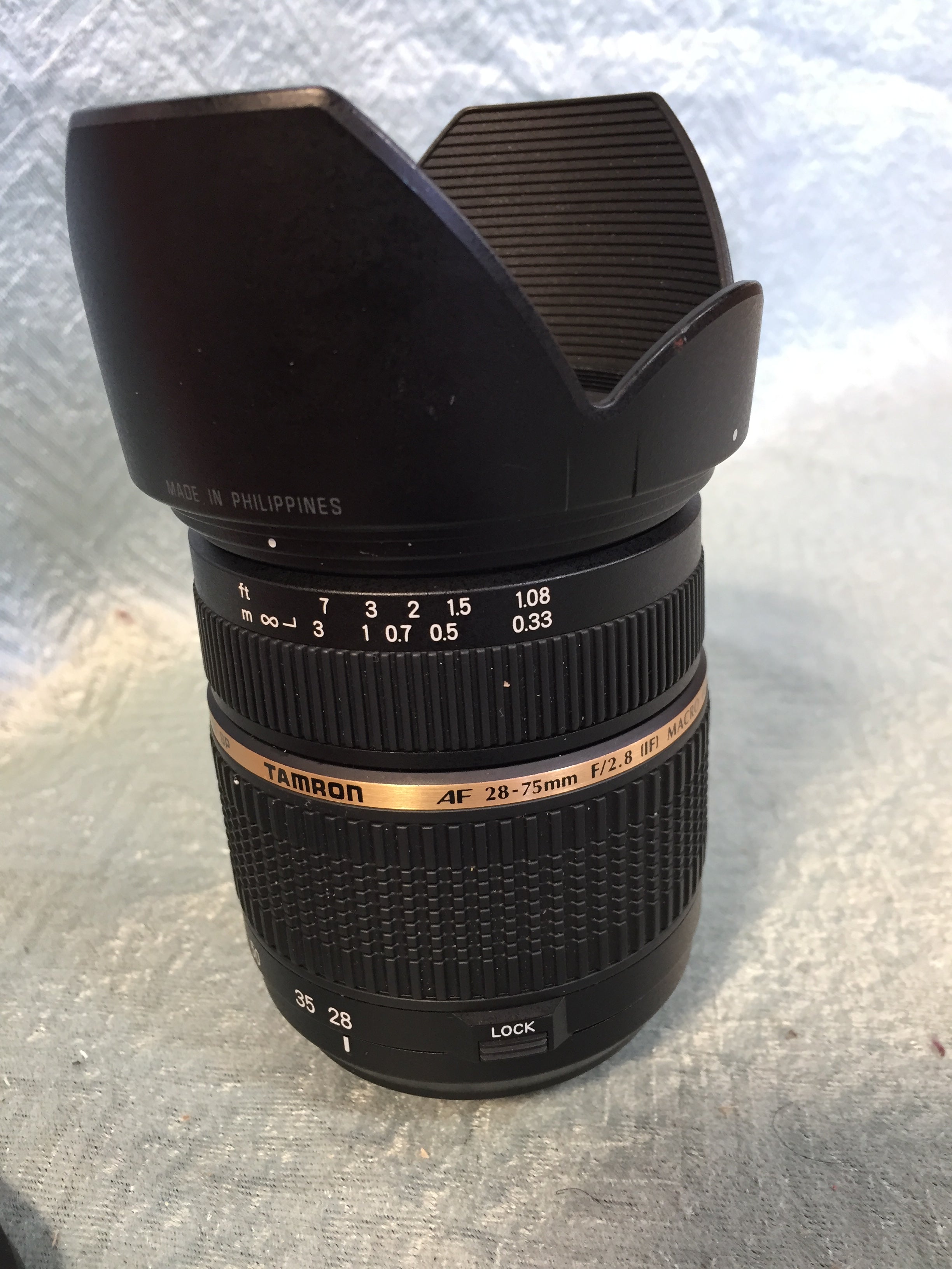 Tamron SP AF 28-75mm F/2.8 XR Di LD Aspherical [IF] Macro Lens for Nikon