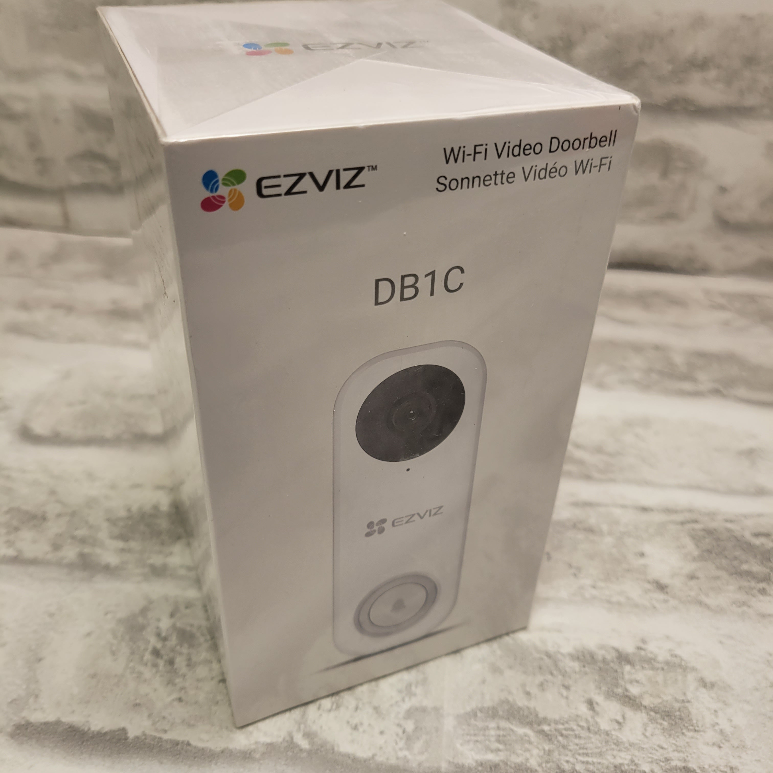 EZVIZ Video Doorbell Camera | DB1C Doorbell WiFi Chime Compatible doorbell (7598428520686)