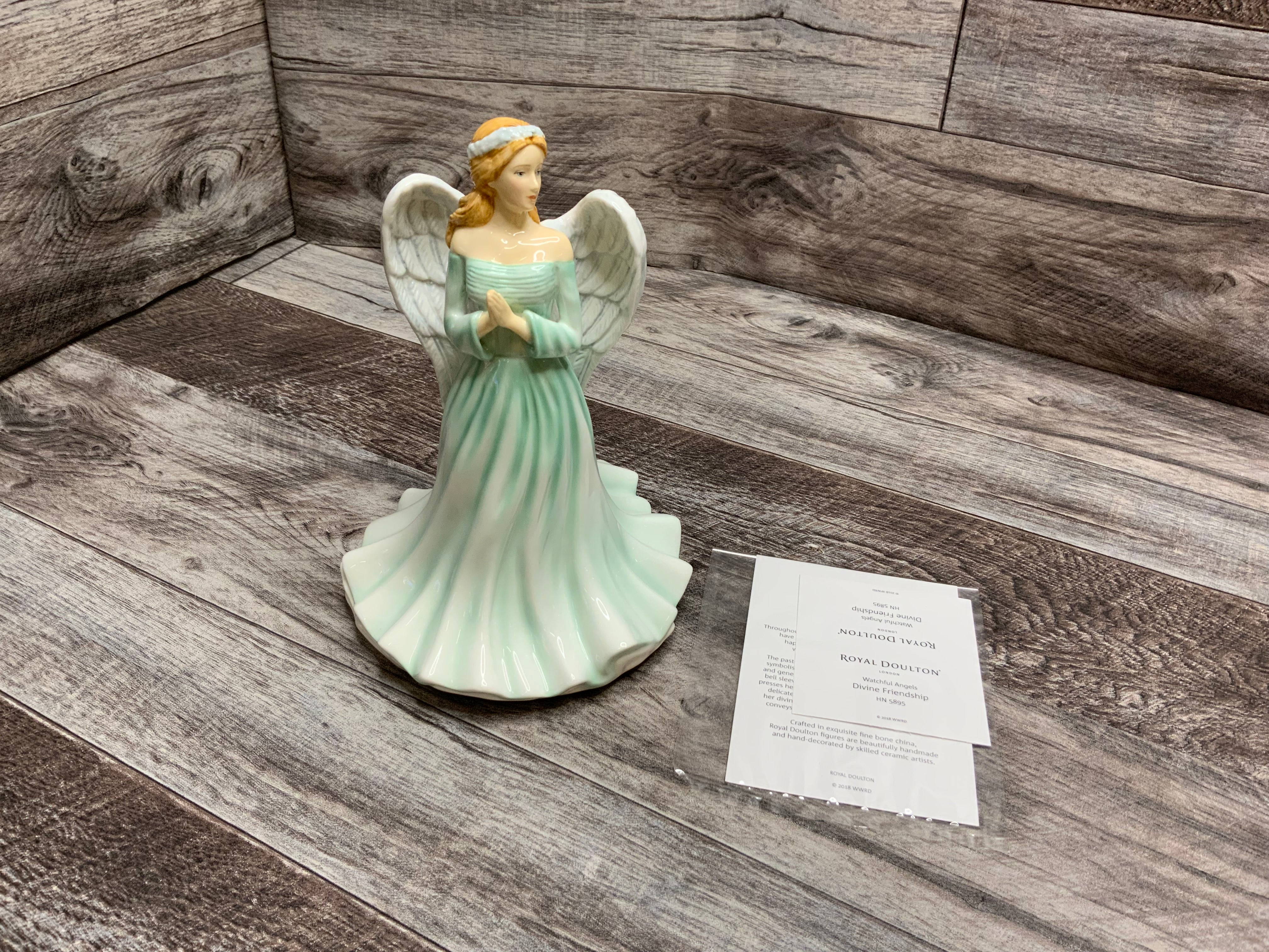 Royal Doulton - Watchful Angels - Divine Friendship **OPEN BOX** (8214319202542)