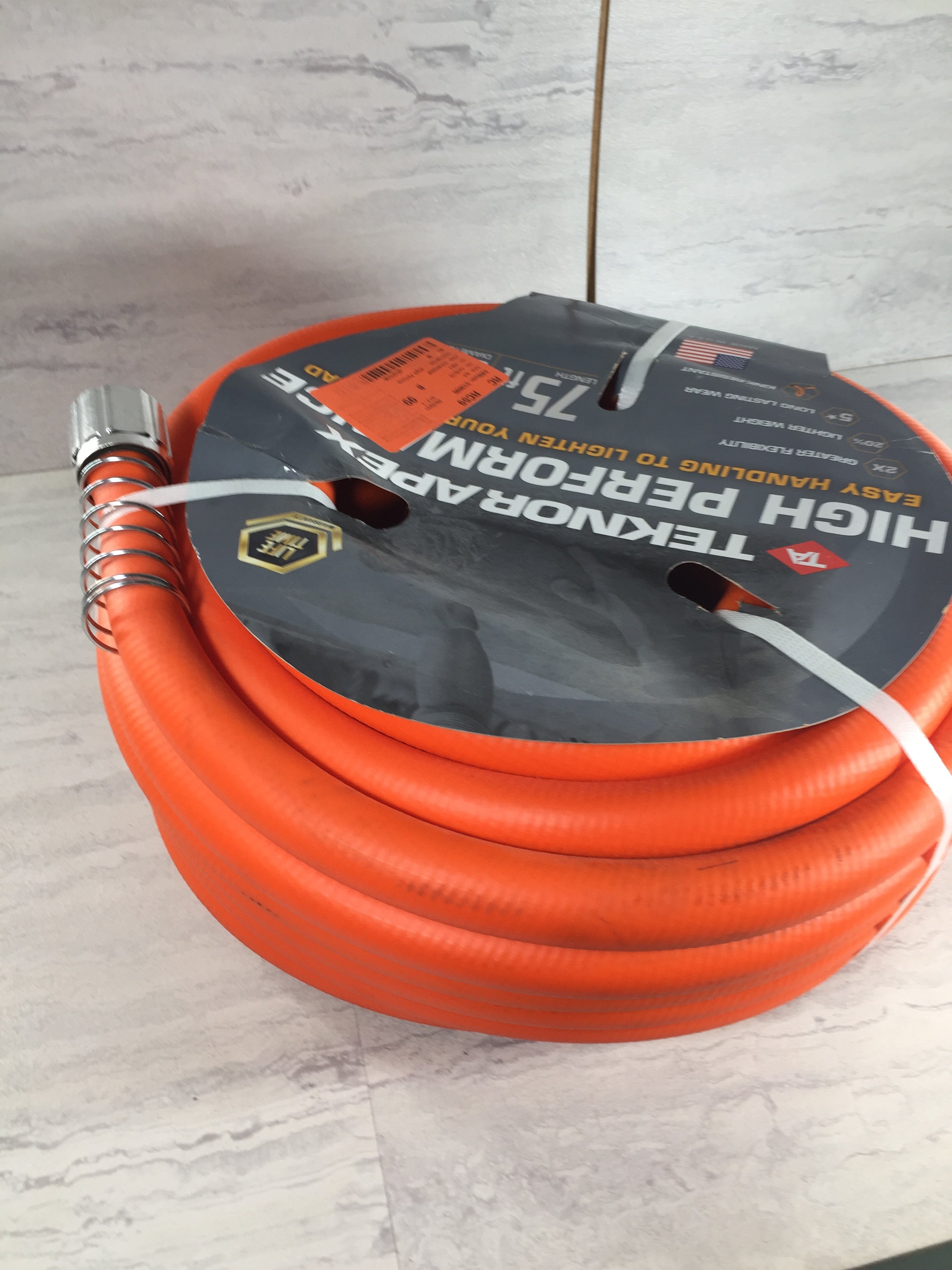 Teknor Apex | High Performance 3/4 in. x 75 ft. Tradesman Grade Water Hose NEW (6901553266871)