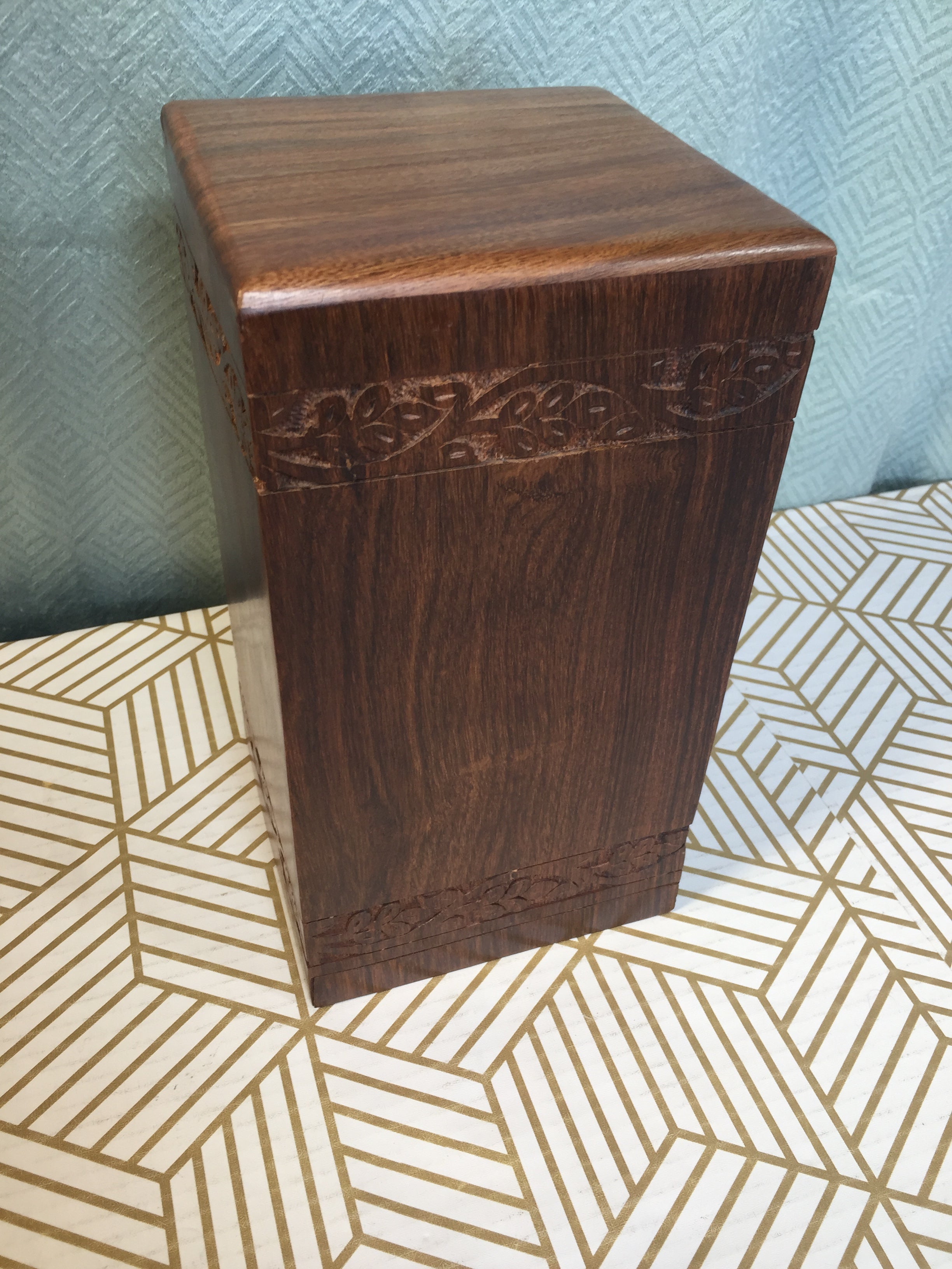Tree of Life Urn/ Wooden Box for Human Ashes (7727831744750)