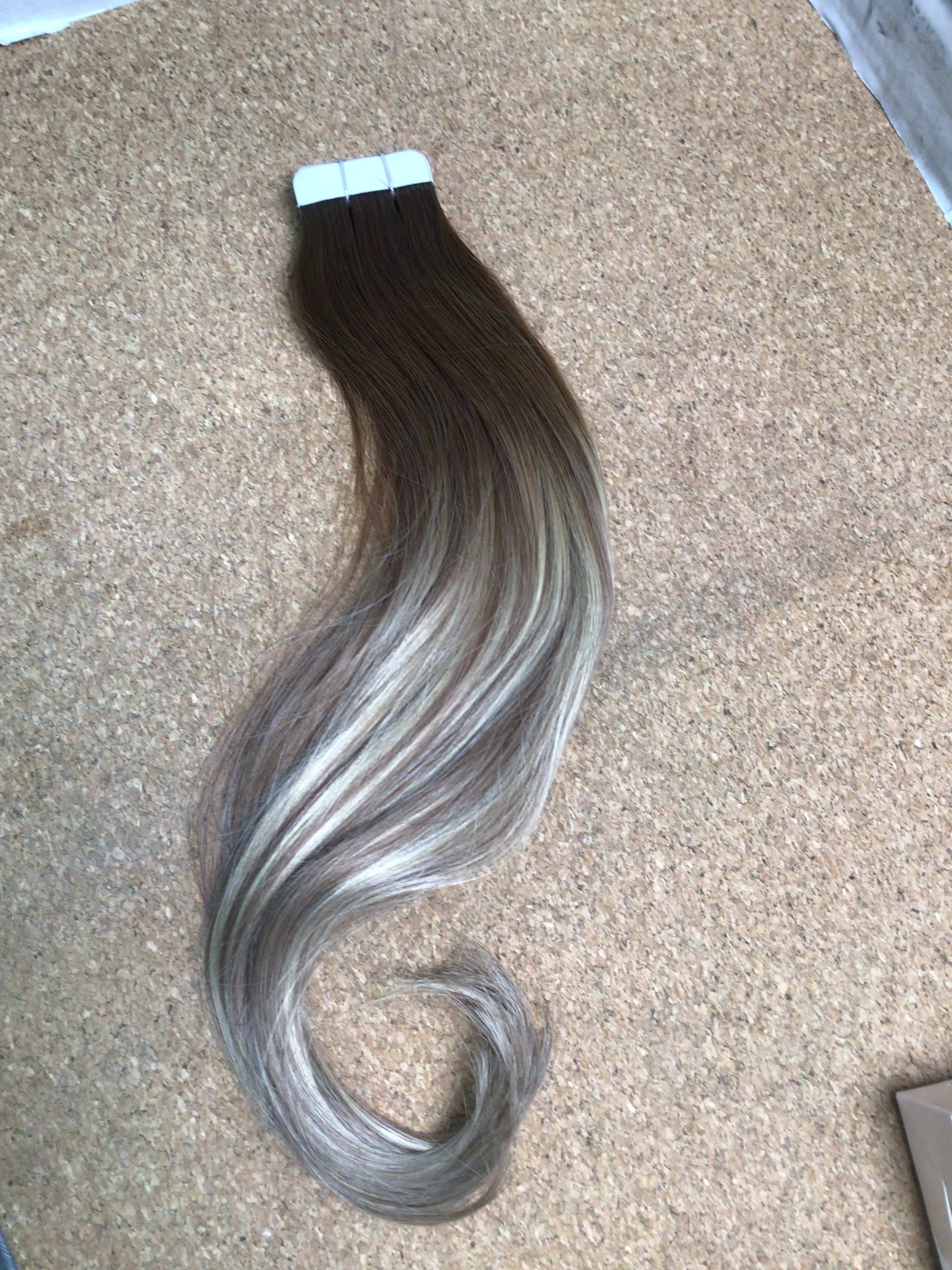 Full Shine And Jiameisi Remi 14 Inch Tape in Hair Extensions 100% Human Hair (7936163381486)