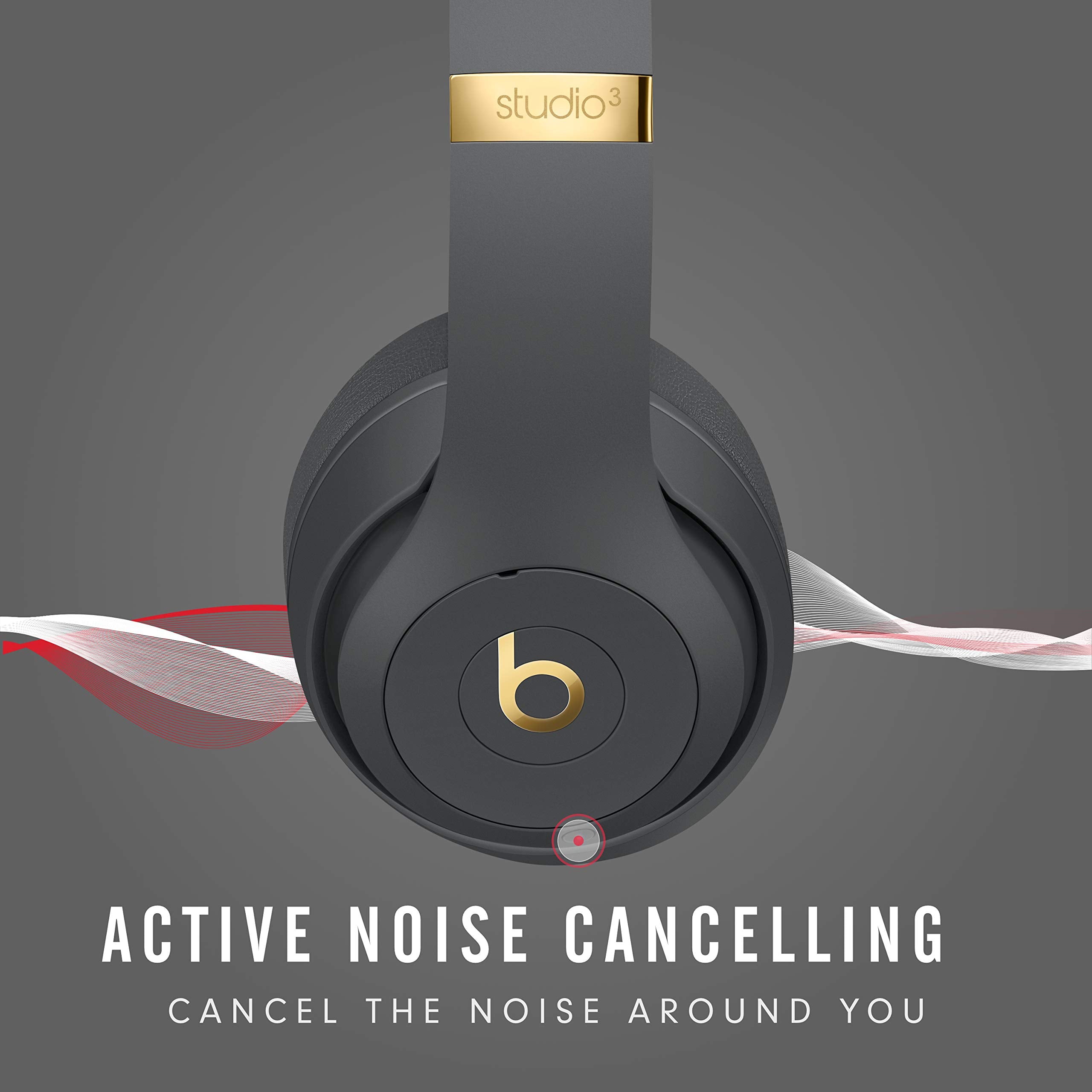 Studio3 Wireless Noise Cancelling Over-Ear Headphones - Shadow Gray Latest Model (7568717578478)