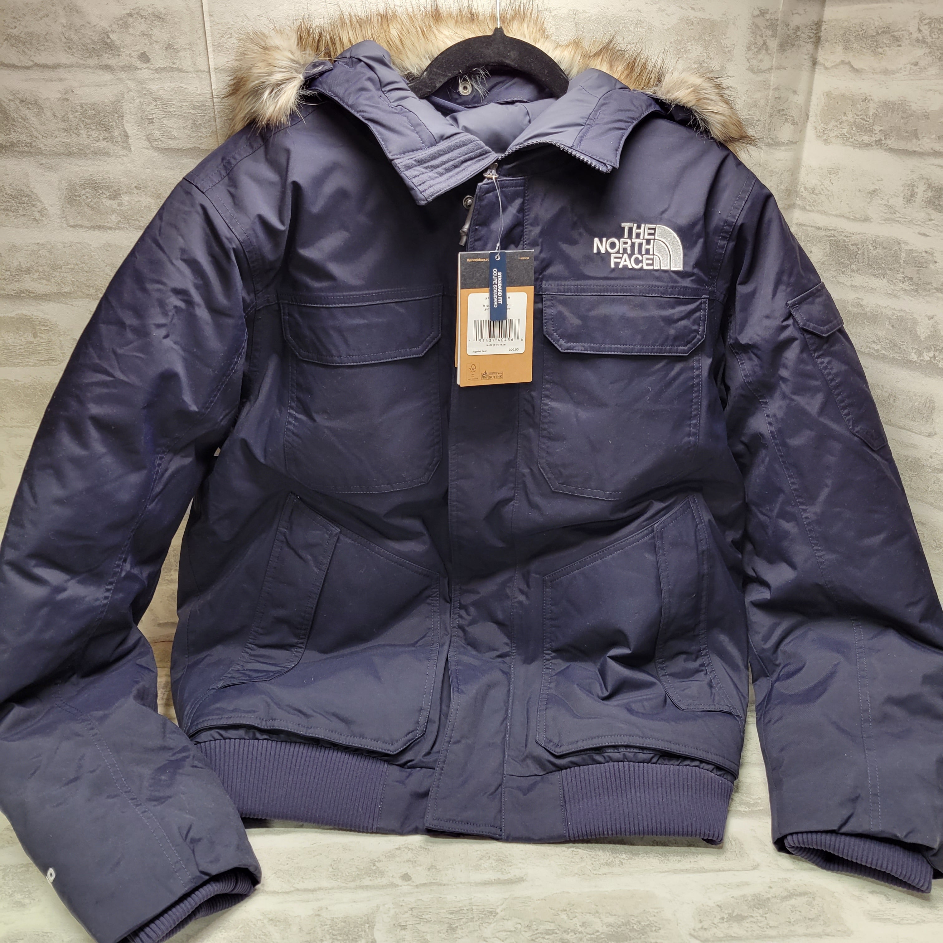 The North Face Men's Gotham Insulated Jacket III, Medium, Navy (7619921445102)