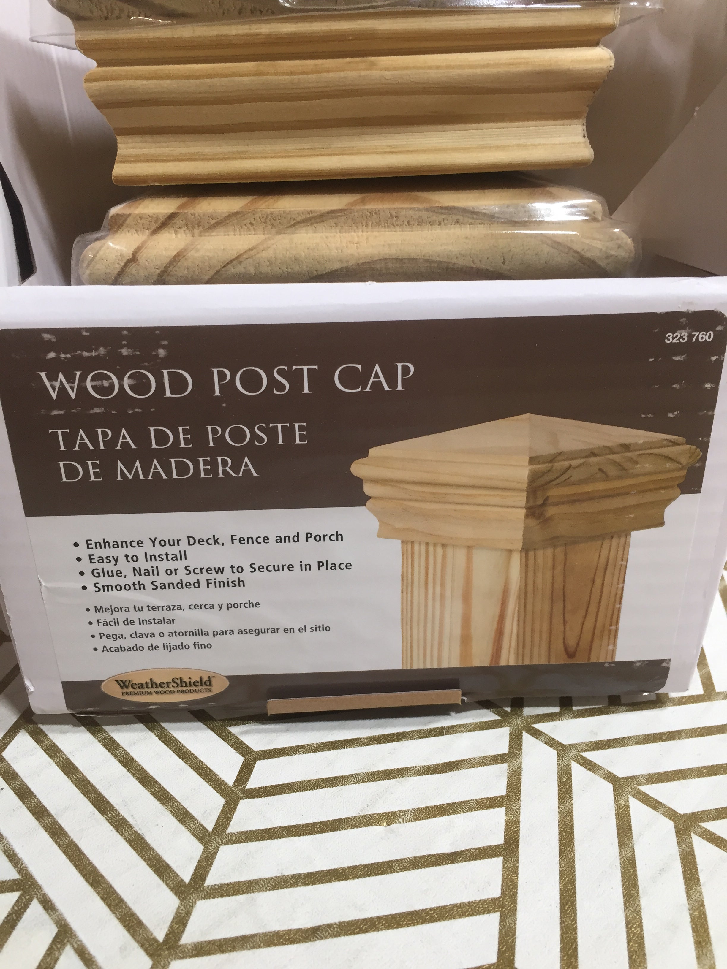 Weather Shield Wooden Post Caps | 12 Pack | 4x4 Treated Pine Caps *NEW* (8097492336878)