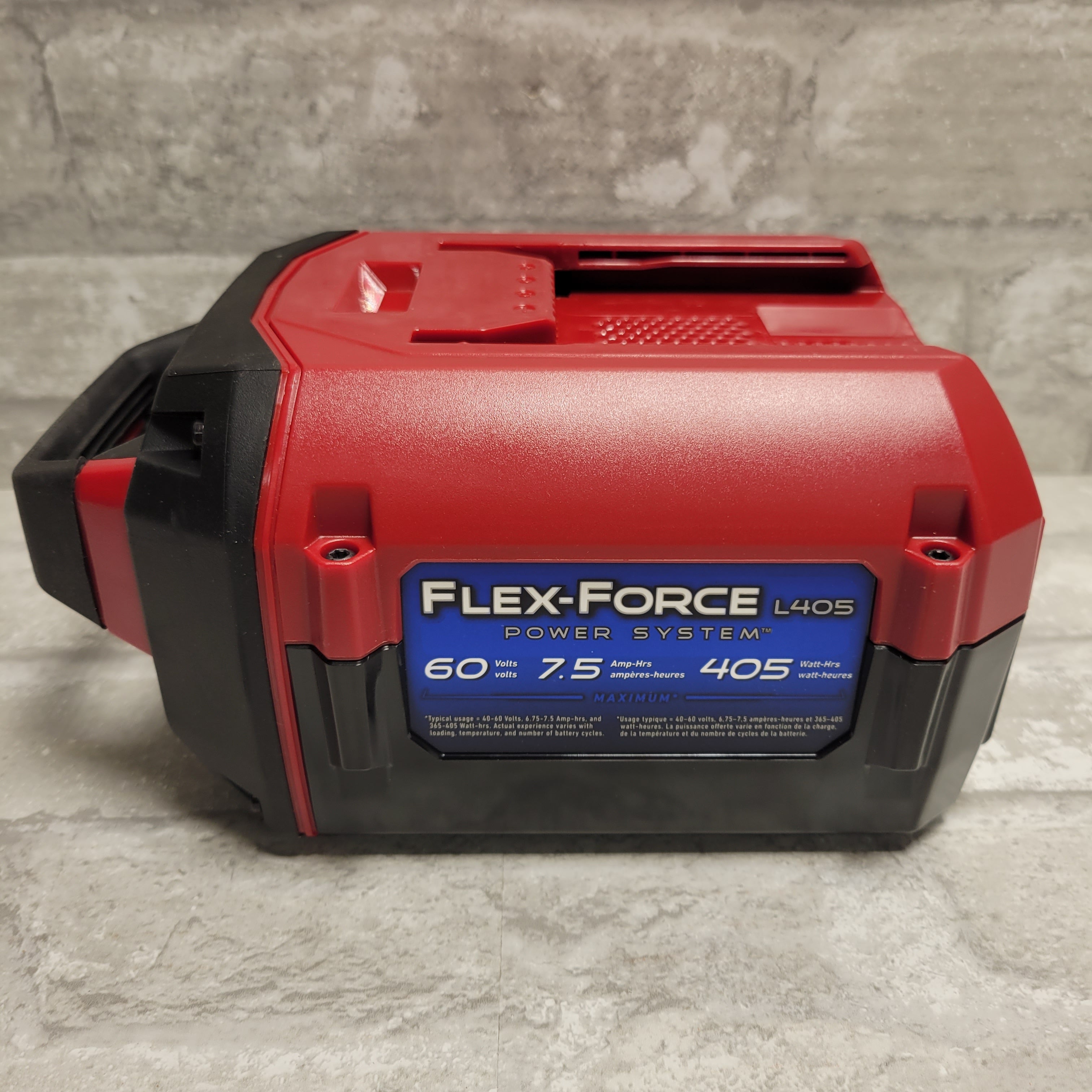Toro Flex-Force 60V MAX 7.5 Ah L405 Lithium-Ion Battery (8025518145774)
