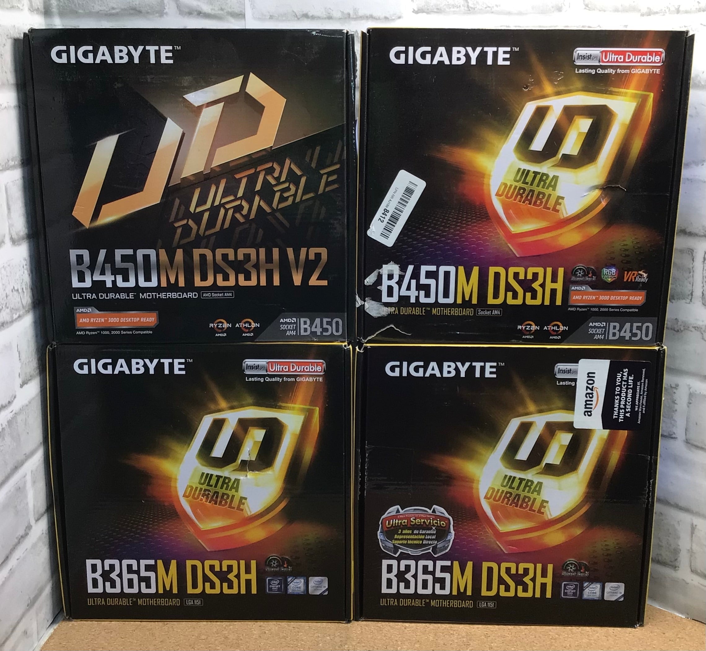 GIGABYTE B365M DS3H/Intel B365 DS3H LGA 1151/B450M DS3H V2/B450M DS3H/