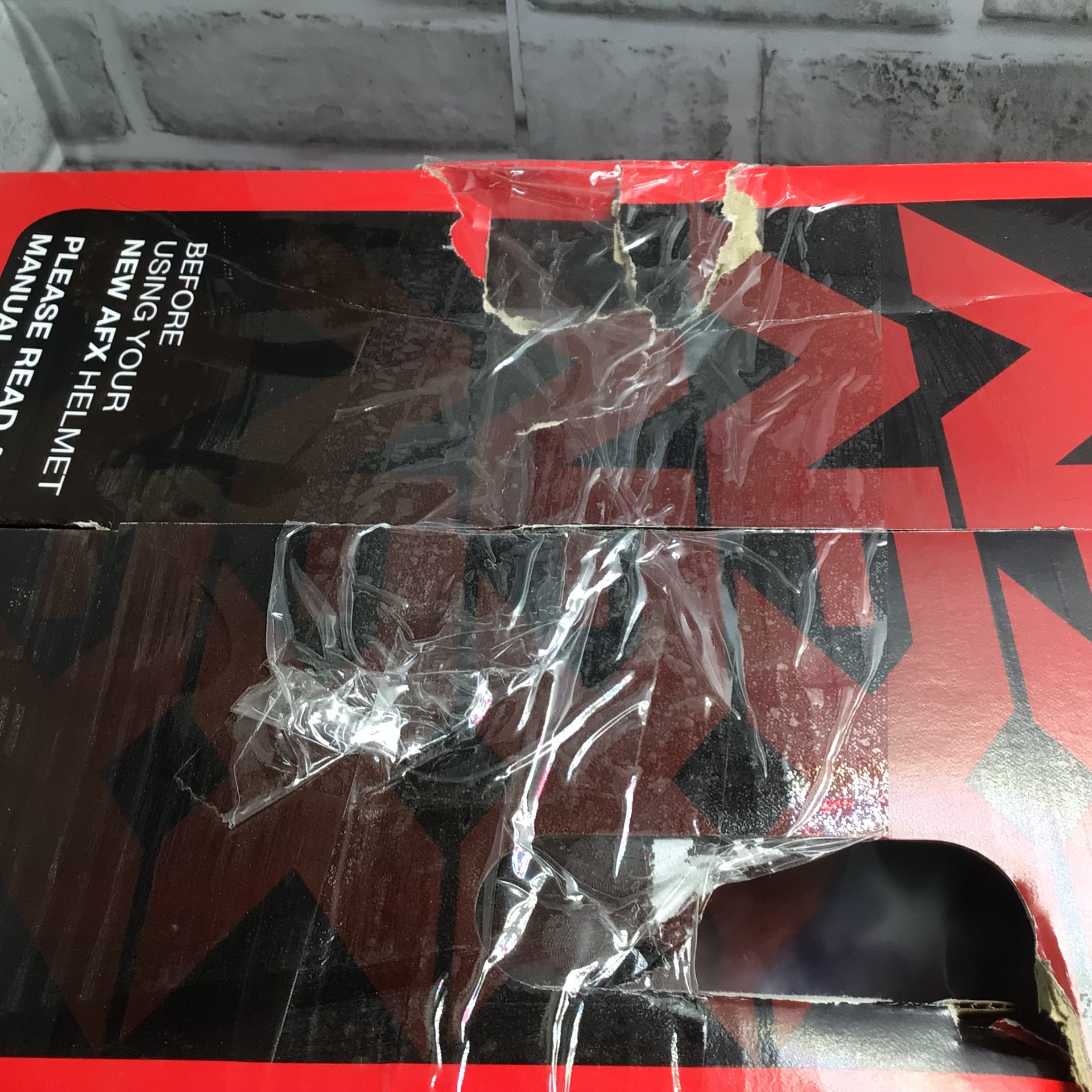 AFX FX-17 Helmet - Freedom - Black - Size Large (7953788731630)