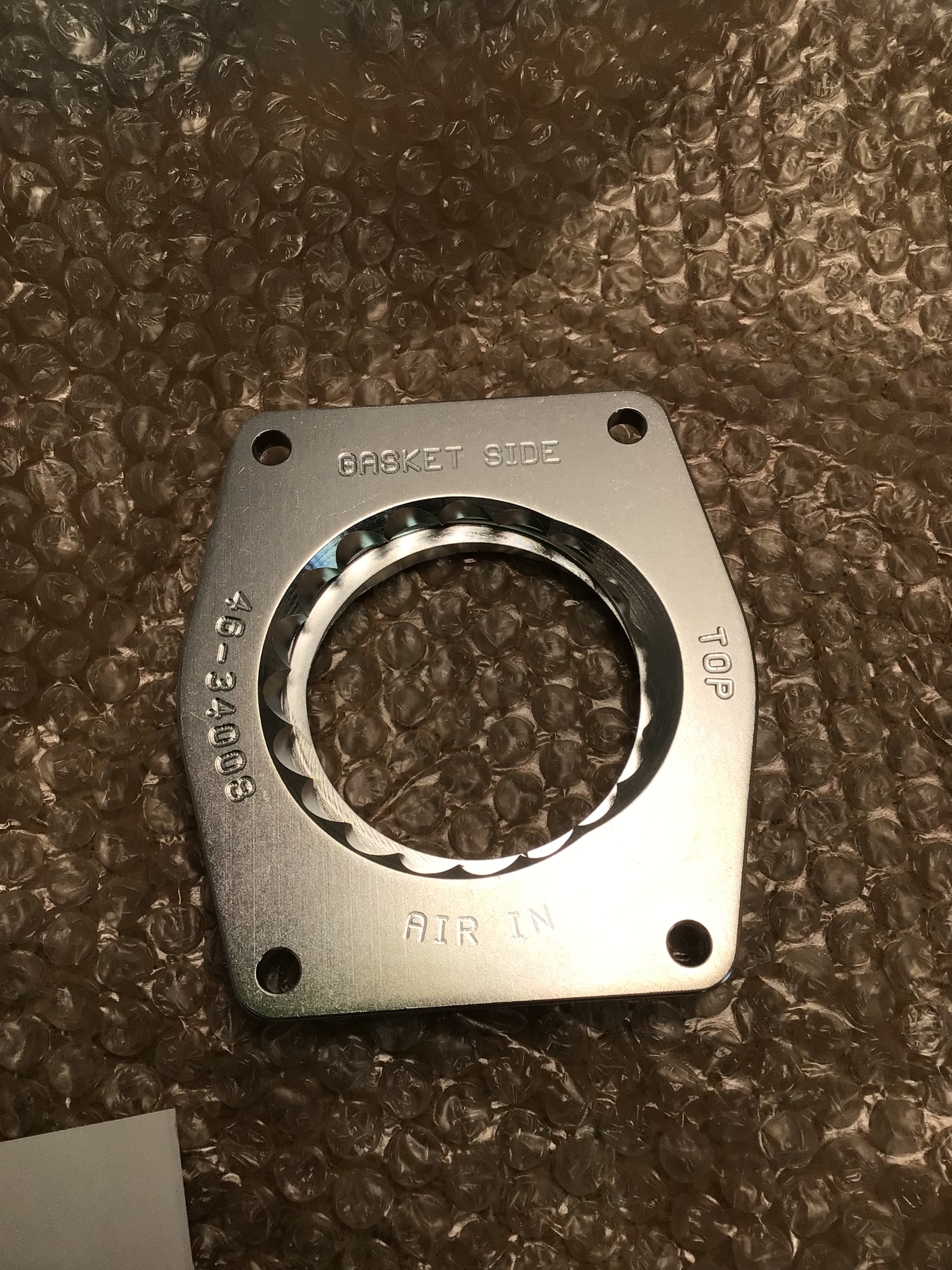 aFe Power Silver Bullet 46-34008 GM Throttle Body Spacer (7938535522542)