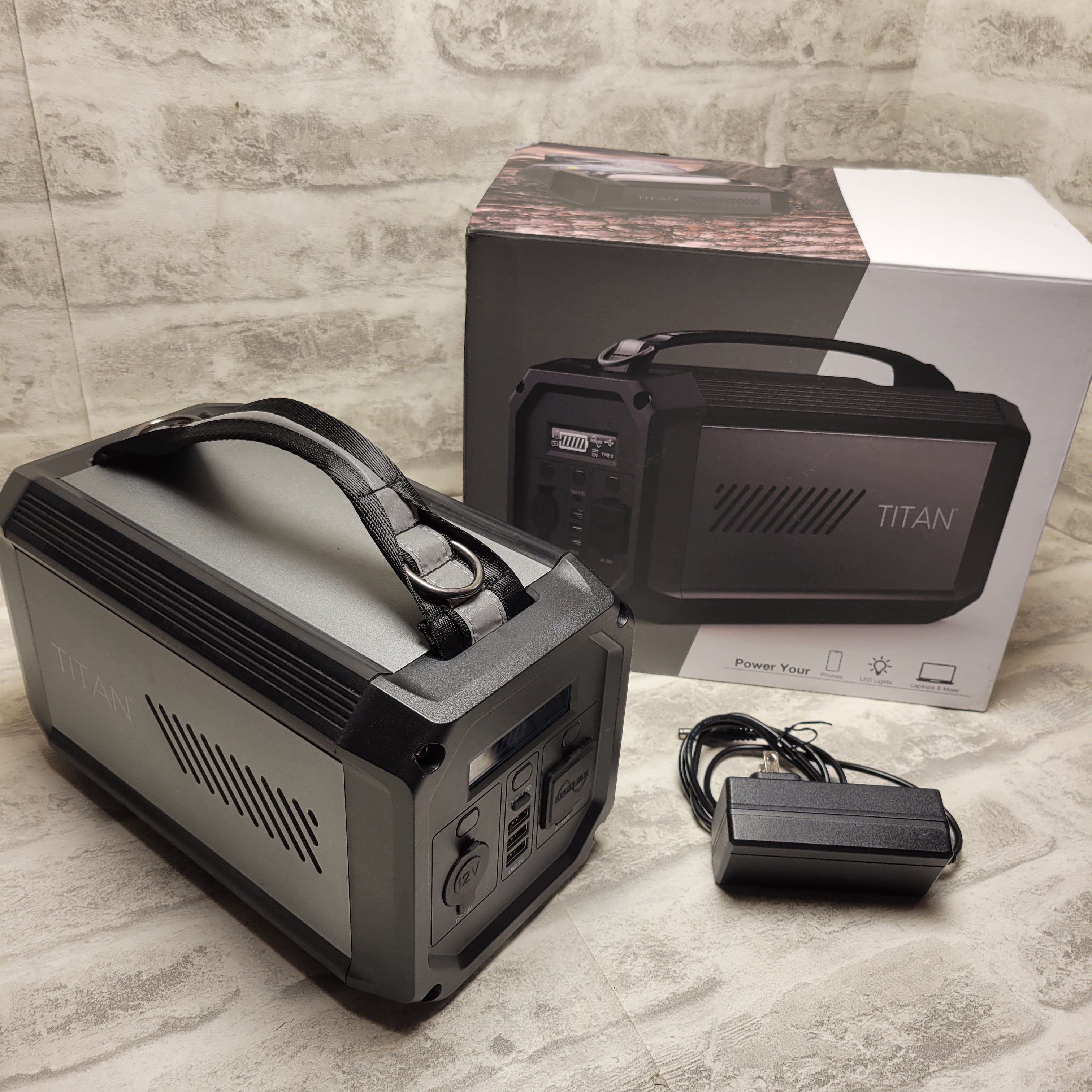 X-Doria Raptic Titan Portable Power Station Lithium Ion Max 224Wh (7883984797934)