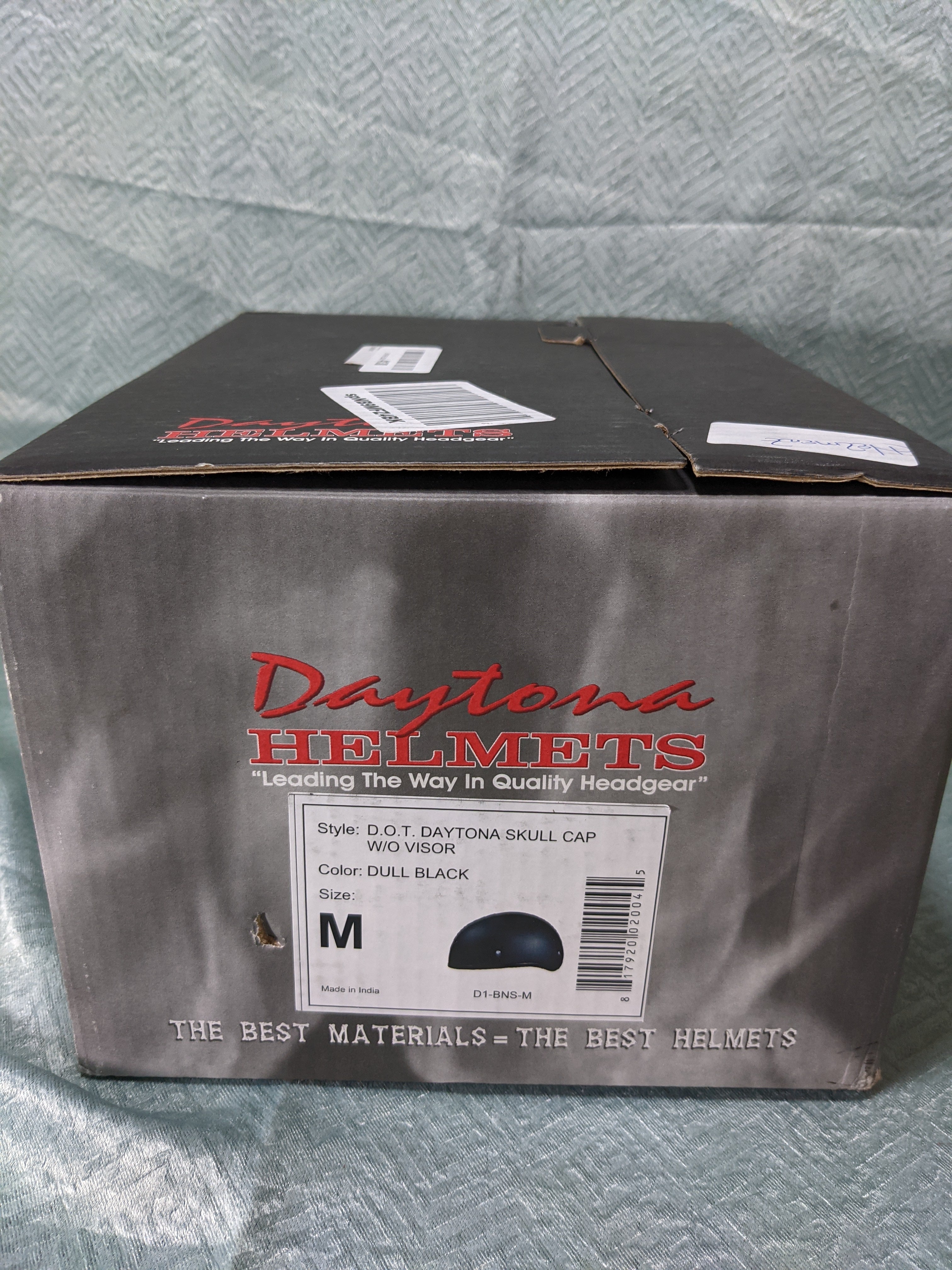 Daytona Helmets Half Cap Motorcycle Helmet Size M (6958045692087)