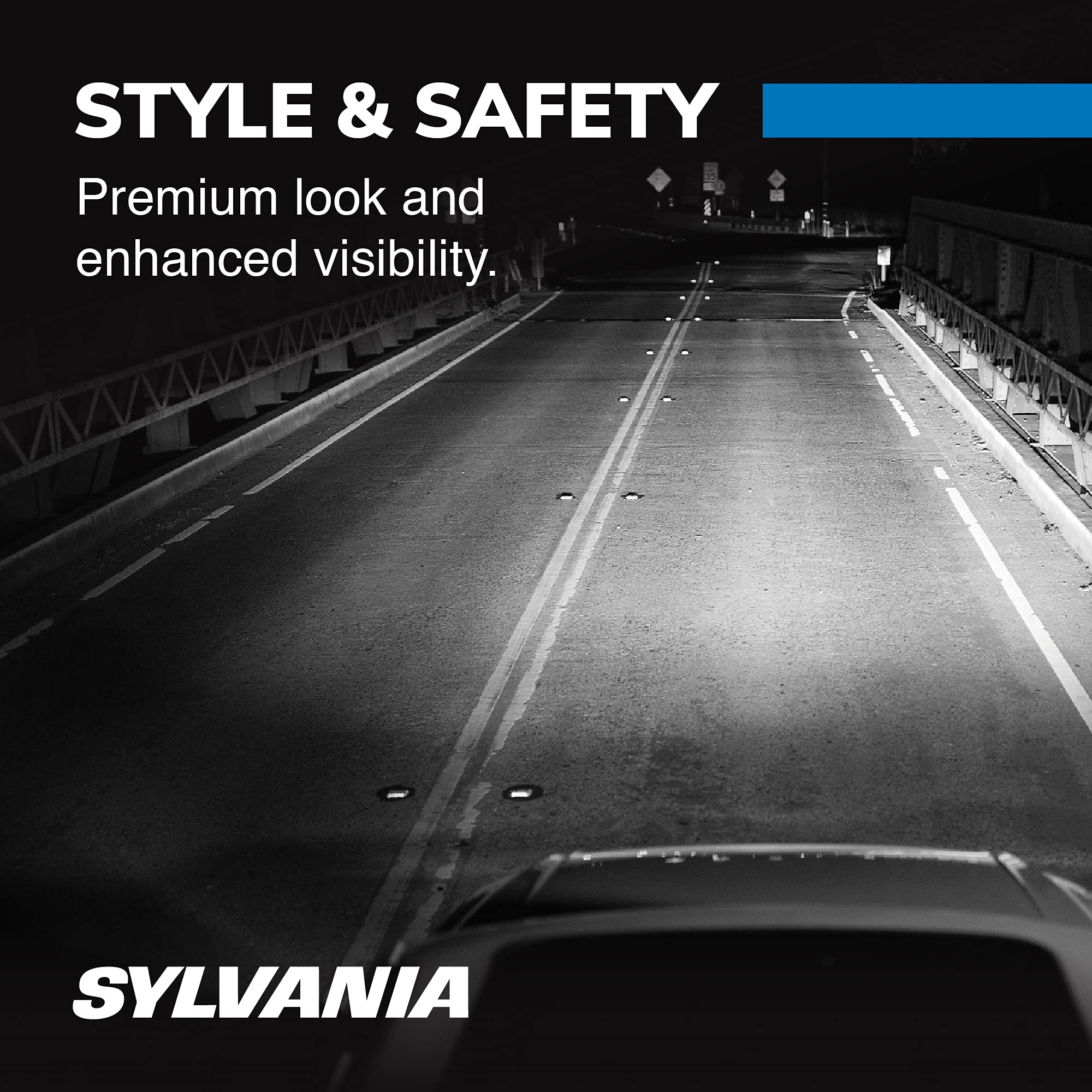SYLVANIA H13SZ.PB2 SilverStar zXe High Performance Halogen Headlight Bulb, (Contains 2 Bulbs) (7903592808686)