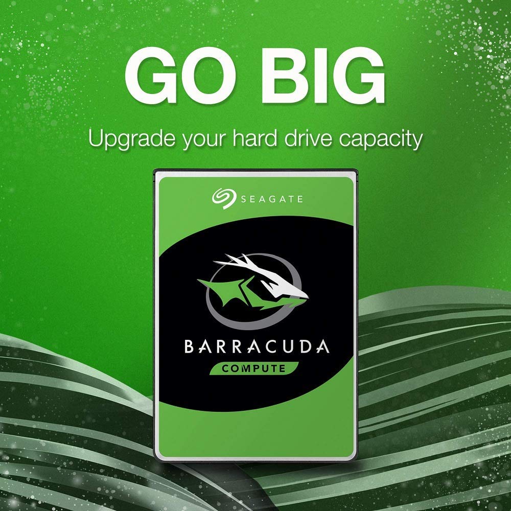 Seagate BarraCuda 2TB Internal Hard Drive HDD – 3.5 Inch SATA 6Gb/s 7200 RPM 256MB Cache 3.5-Inch – Frustration Free Packaging (ST2000DM008/ST2000DMZ08) (7603270746350)