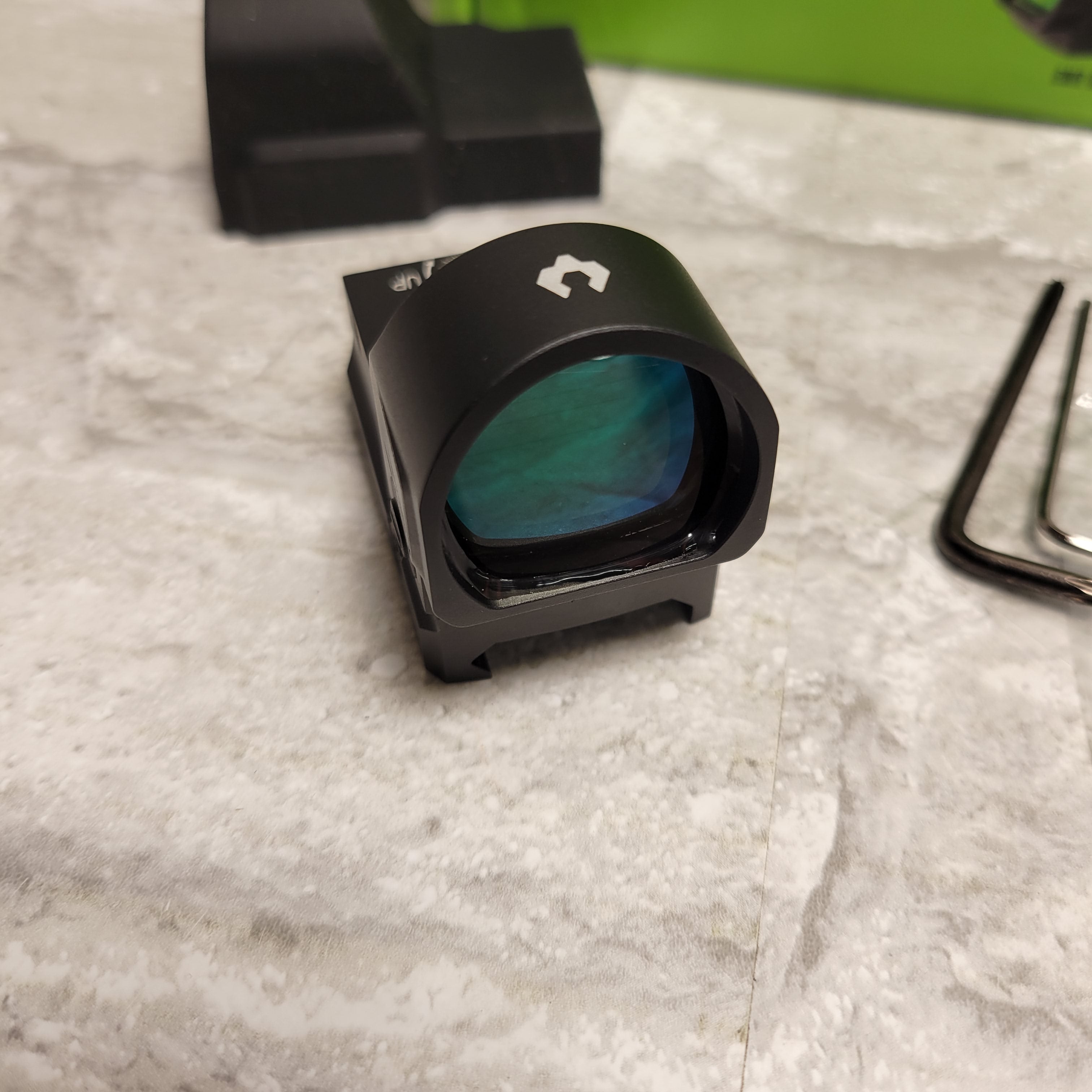 Viridian RFX-35 Laser Green Dot Sight Reflex - Black (981-0022) (8035445571822)