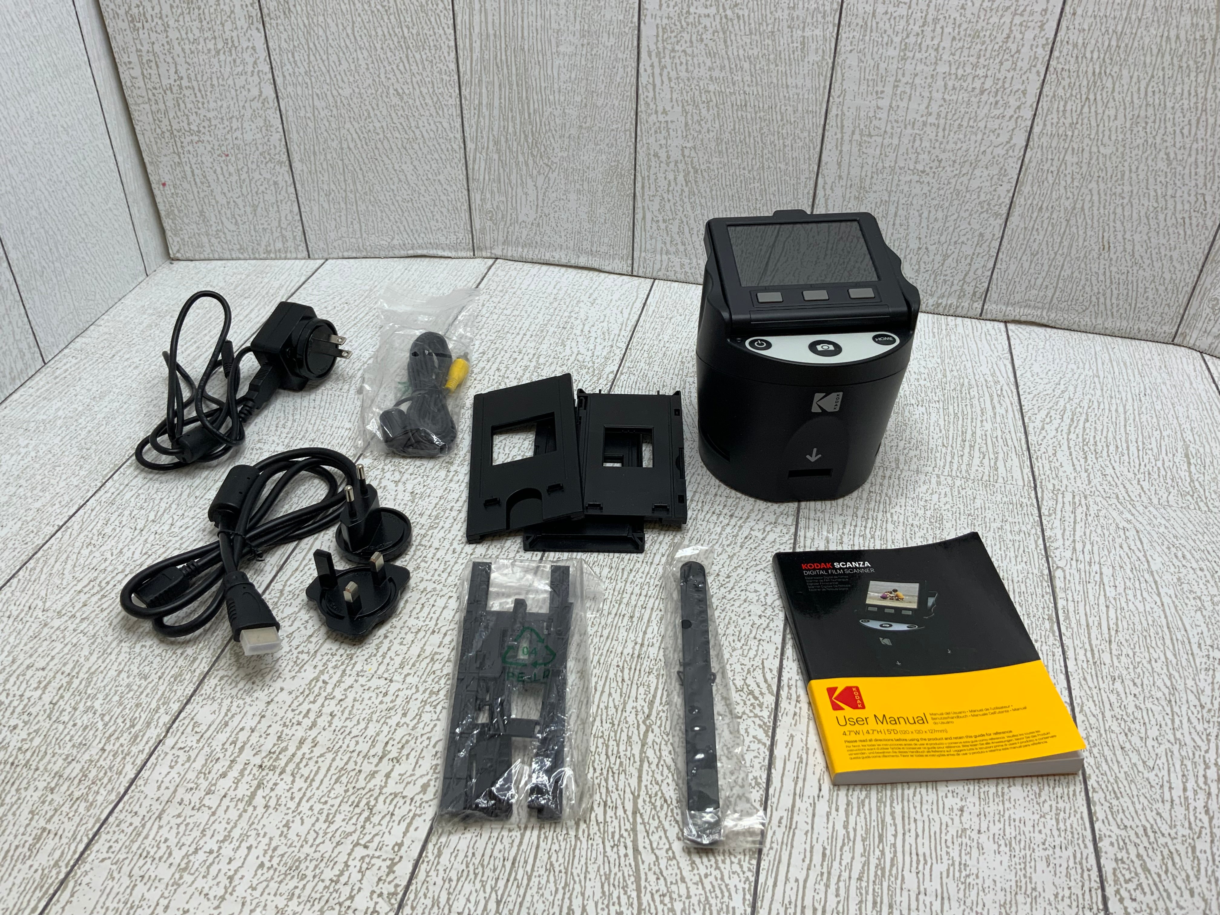 Kodak SCANZA Digital Film & Slide Scanner - Converts 35mm, 126, 110, Super 8 (8041318351086)