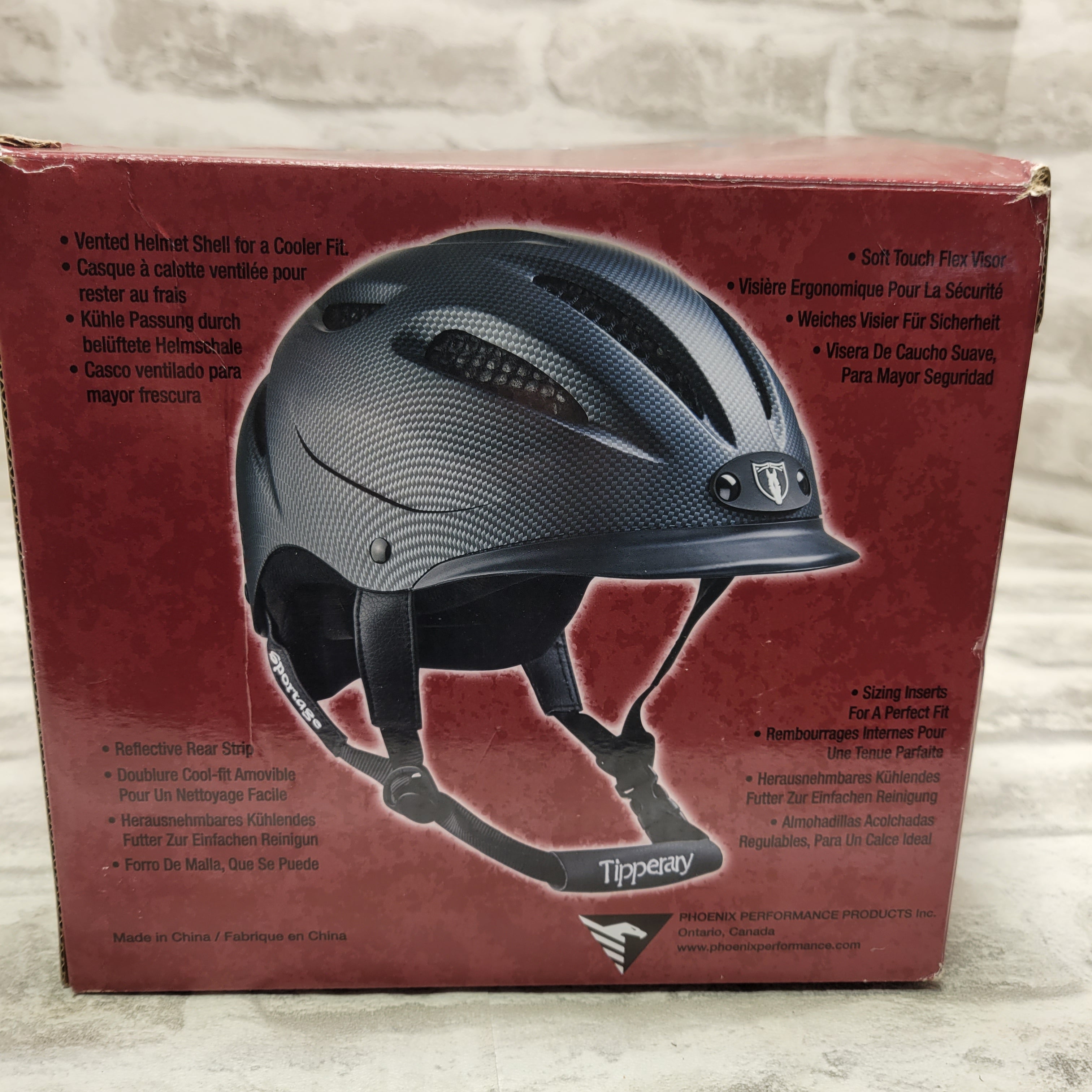 Tipperary Sportage 8500 Riding Helmet, Medium, Cocoa Brown (7578778960110)