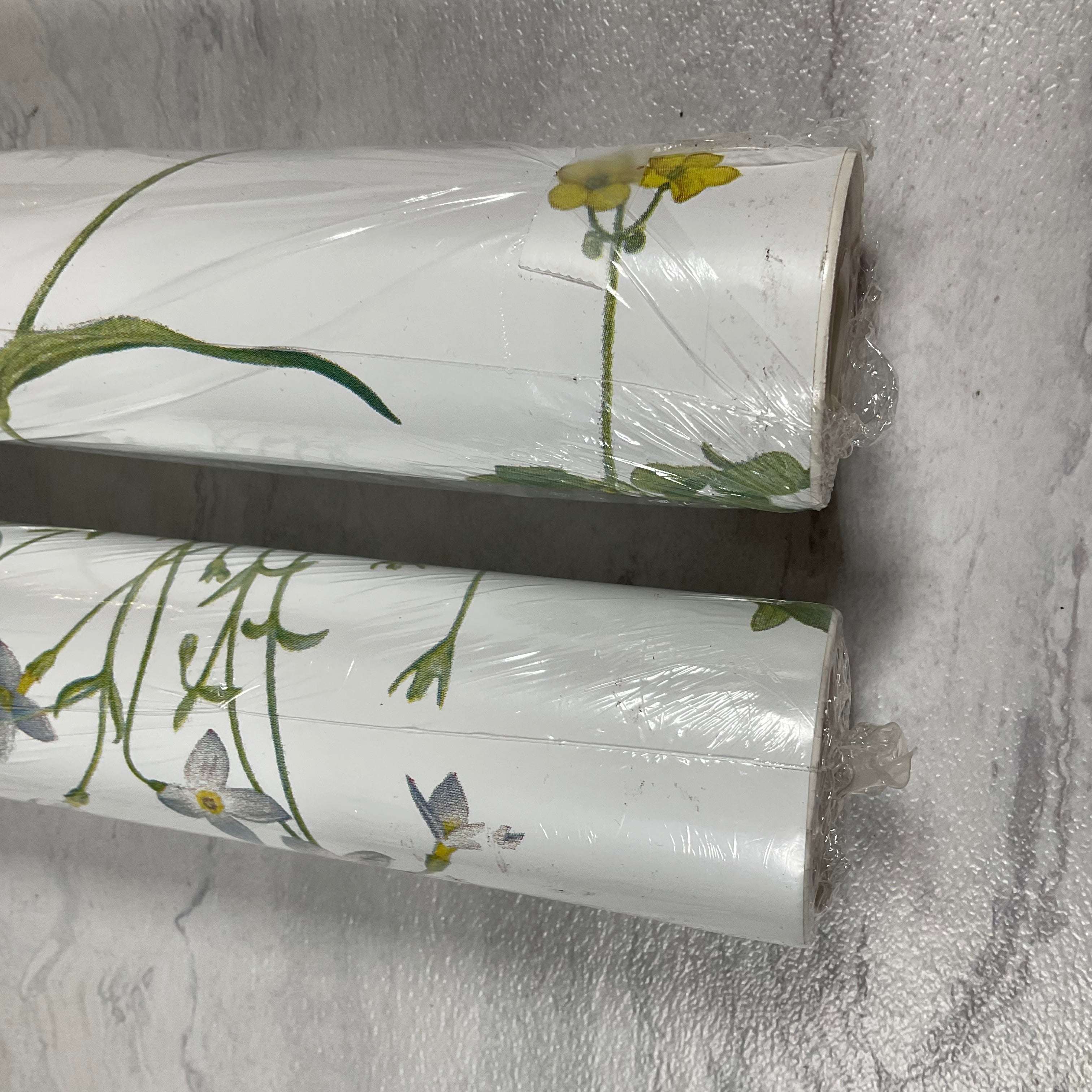 (LOT OF 2) RoomMates Botanical Print Green and Pink Peel and Stick Wallpaper (7345126113518)