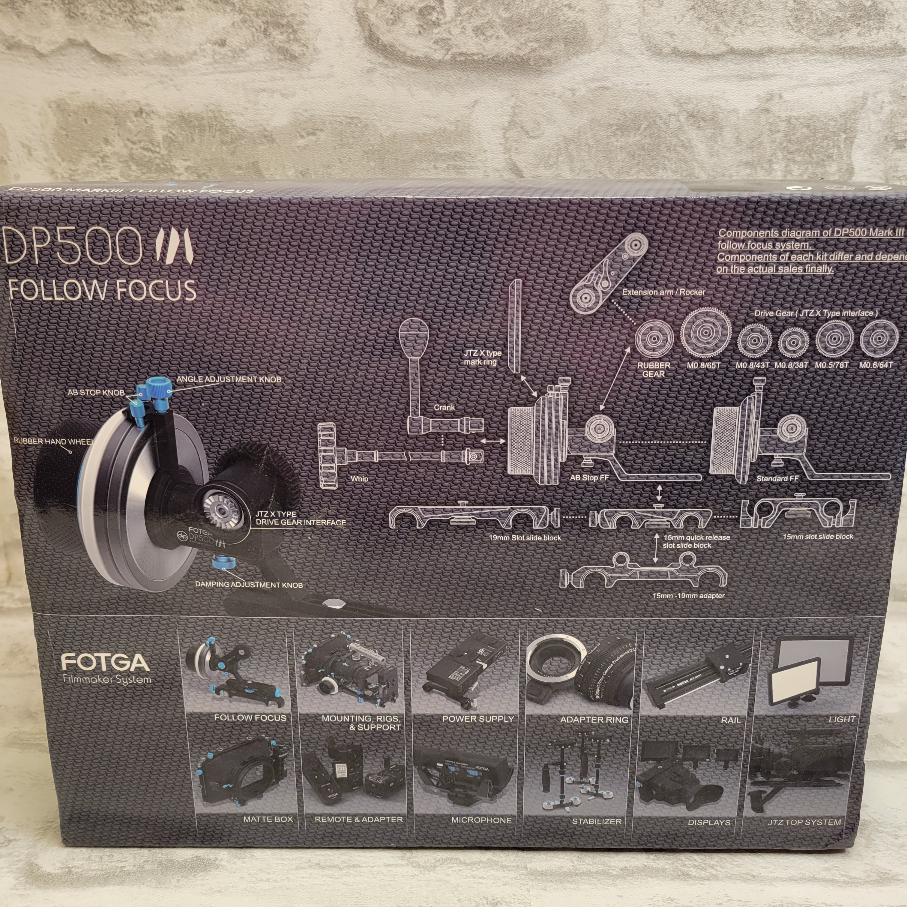 Fotga Upgraded DP500 Mark III Dampen Follow Focus (7576890147054)