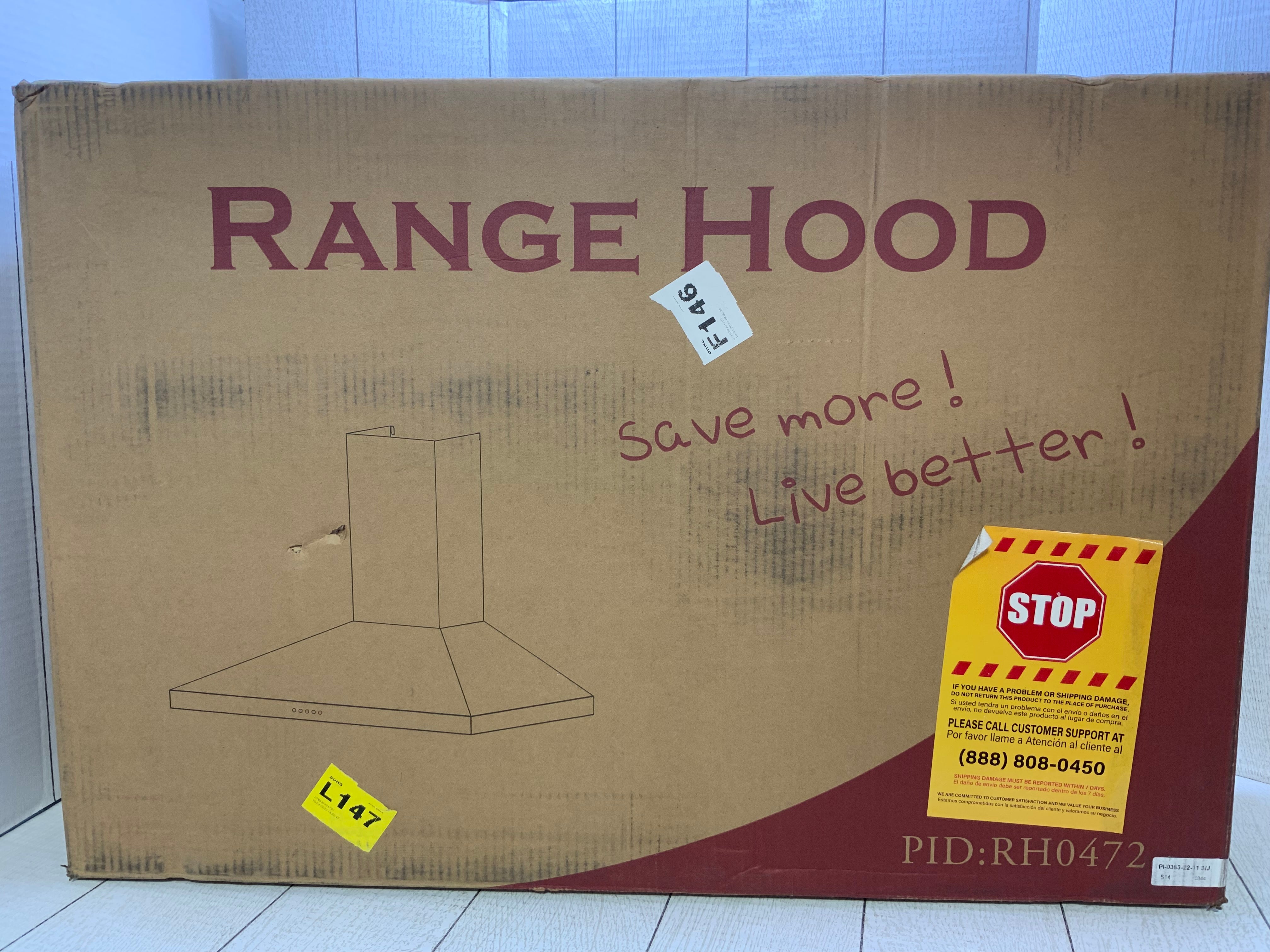 AKDY 30" Wall Mount Range Hood in Stainless Steel with LEDs (7951561687278)