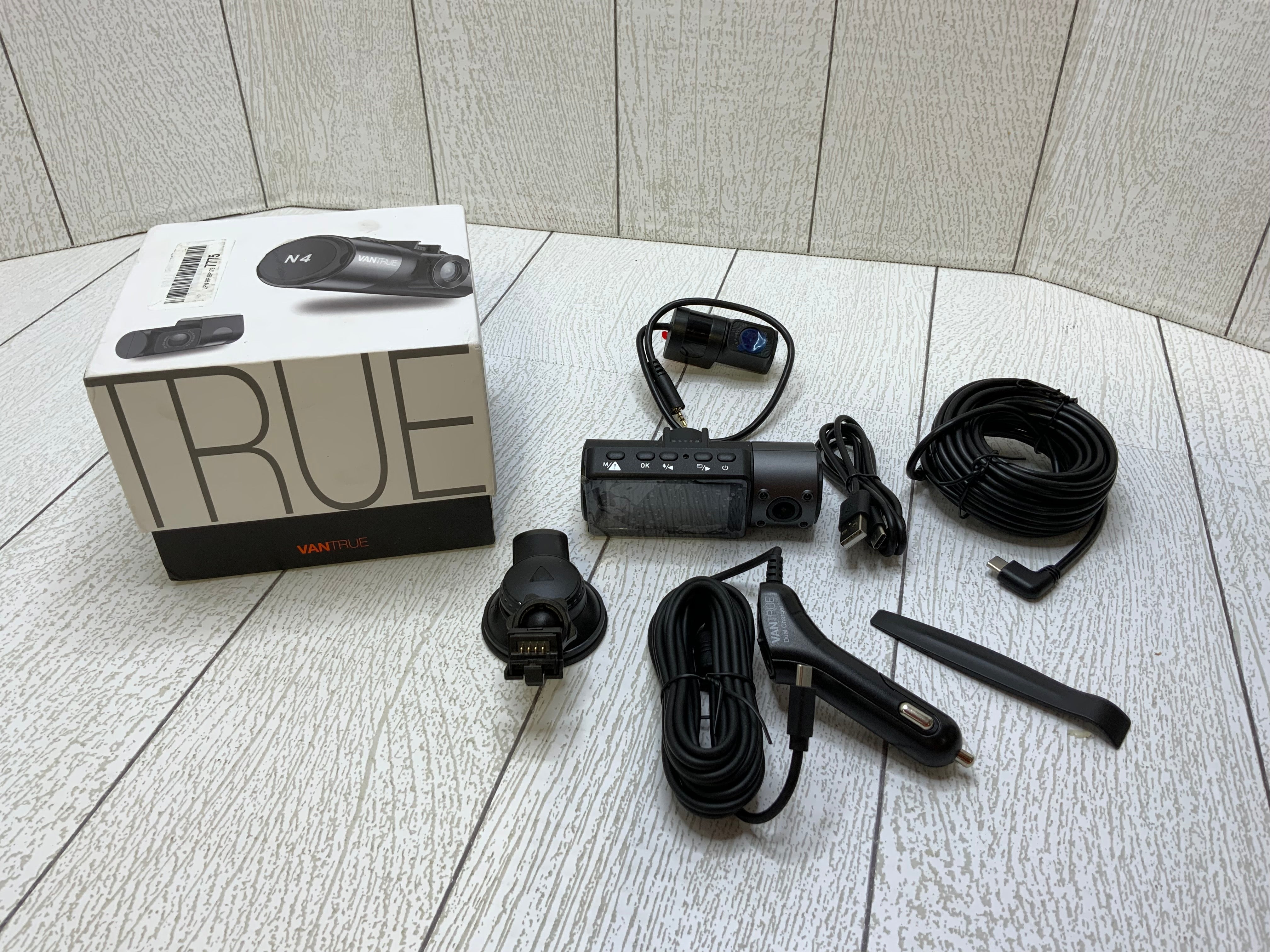 Vantrue N4 3 Channel 4K Dash Cam, 4K+1080P Front and Rear, 4K+1080P (7916772557038)