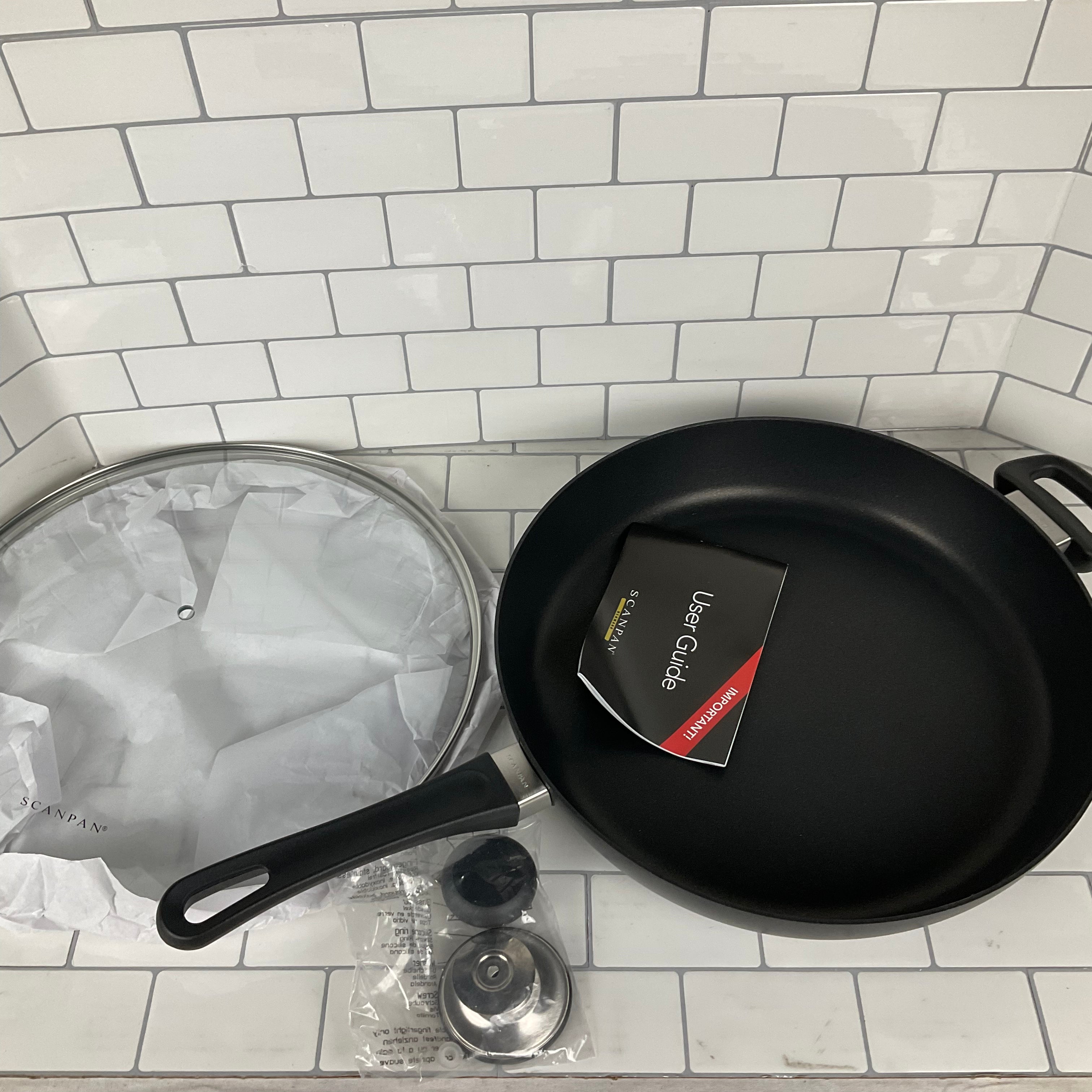 Scanpan USA Inc Classic Saute Pan, 4.25 quarts, Black