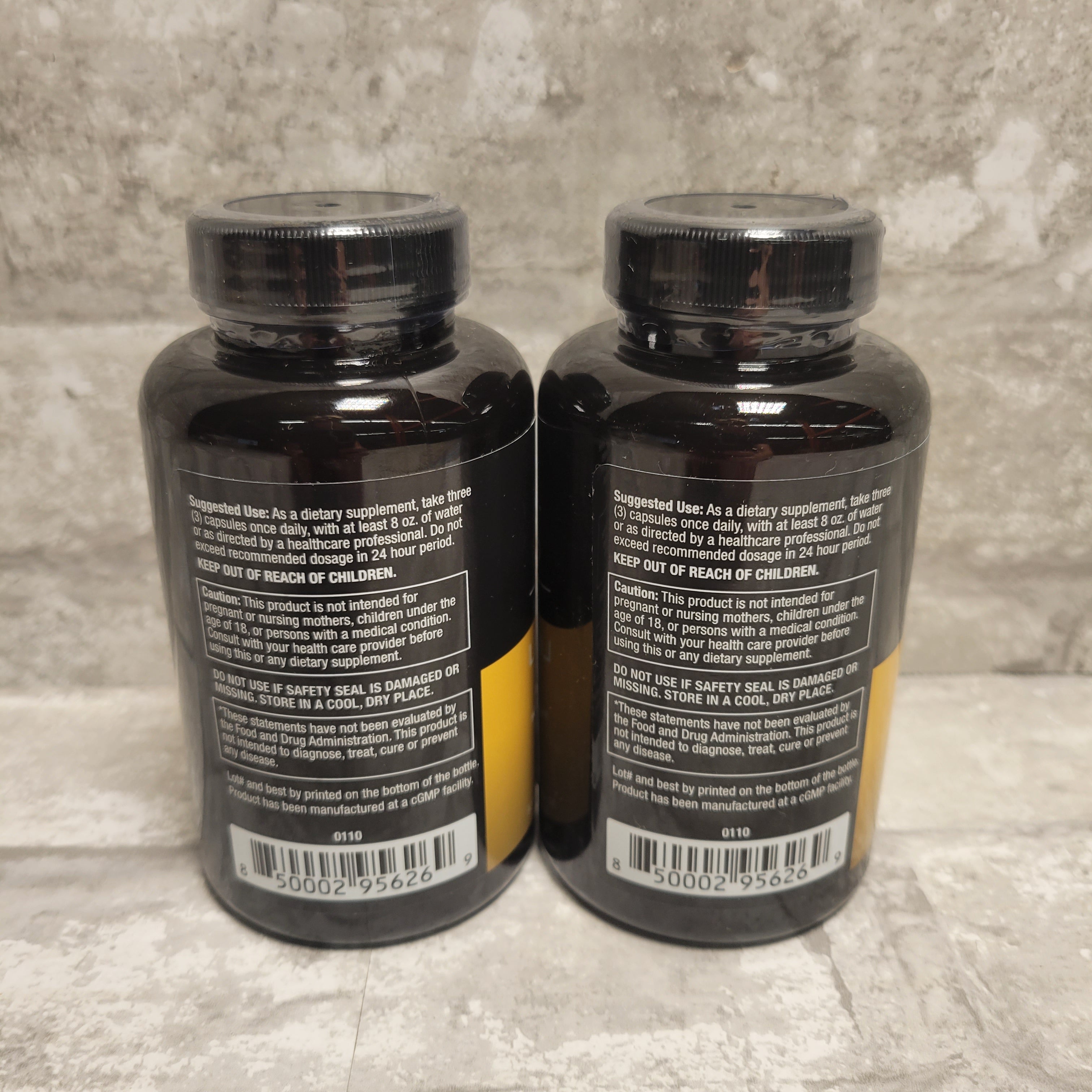 2100mg Organic Lions Mane Mushroom Supplement, 90 capsules each, Lot of 2 (8087665967342)