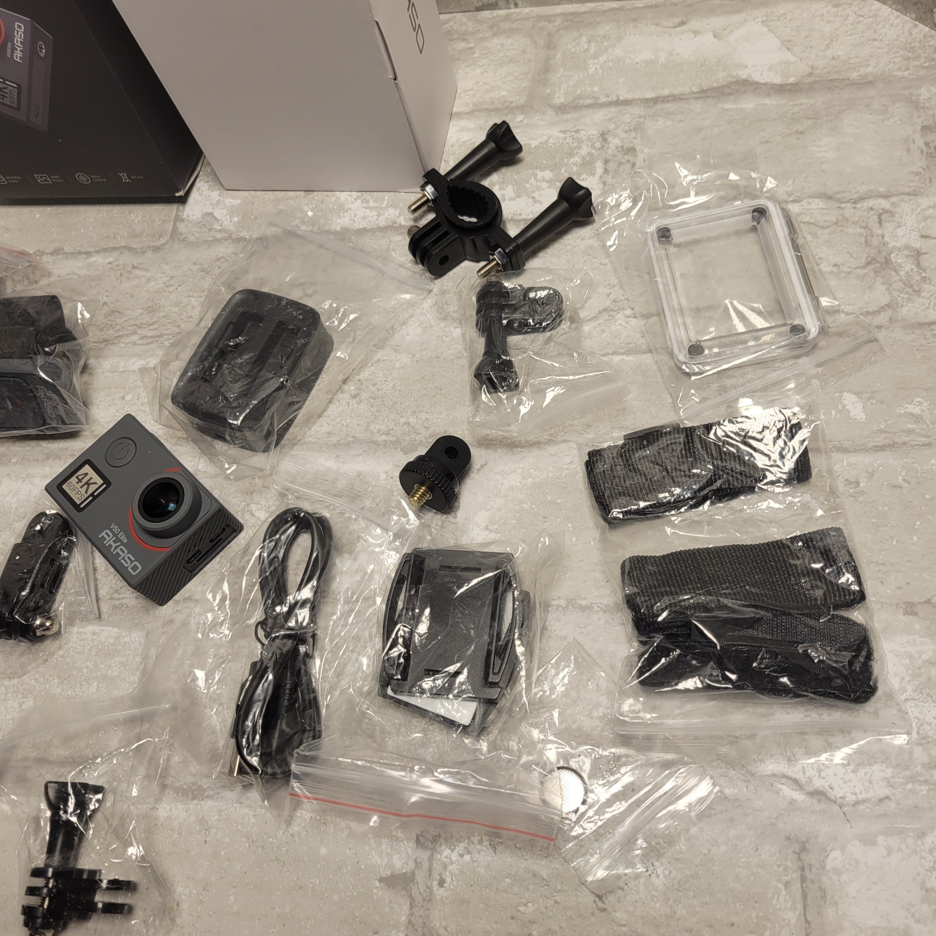 AKASO V50 Elite 4K 60fps Touch Screen WiFi Action Camera (8042962944238)