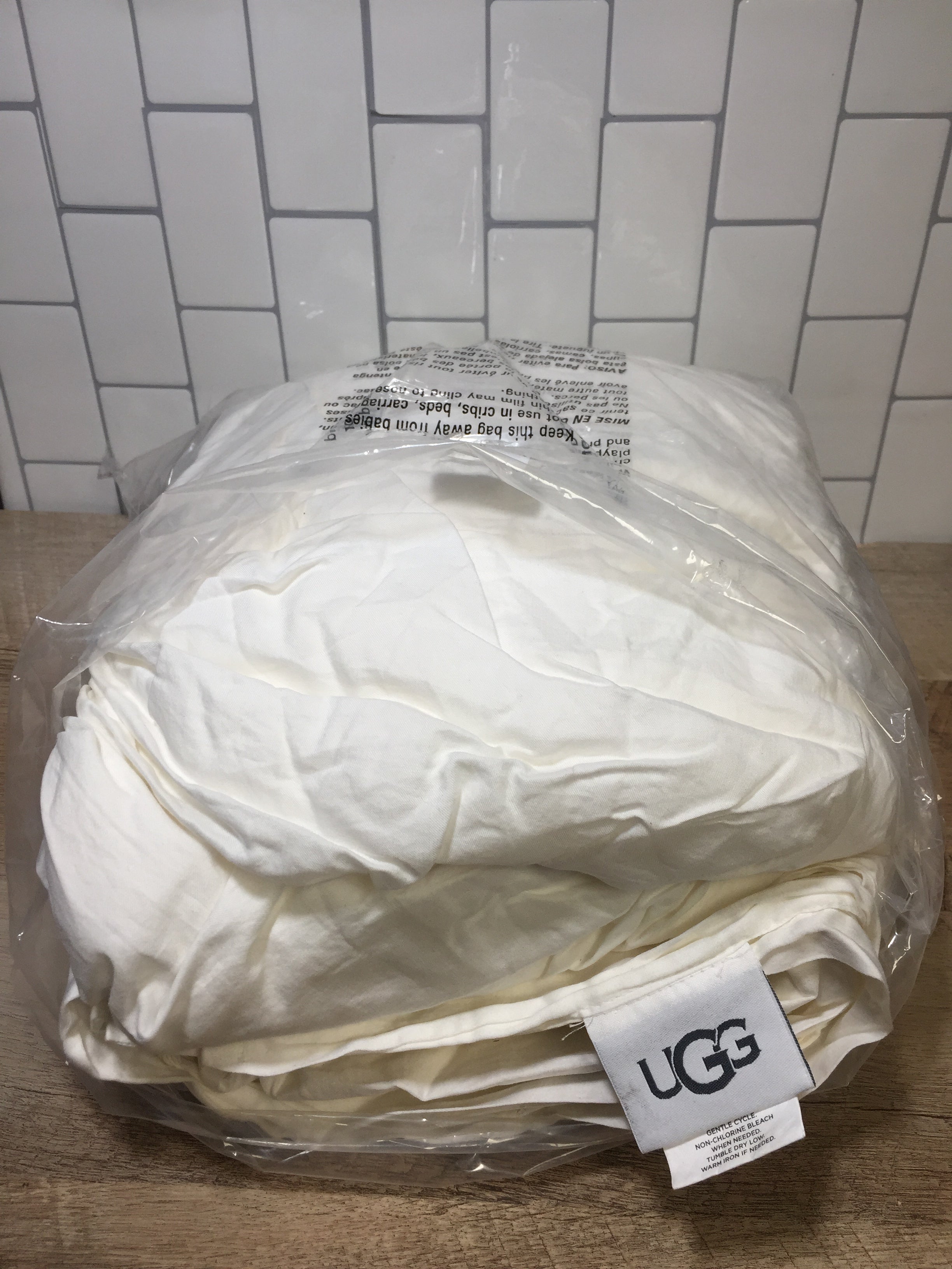 UGG Surfwashed 300-Thread-Count King Sheet Set in Snow (7008884293815)