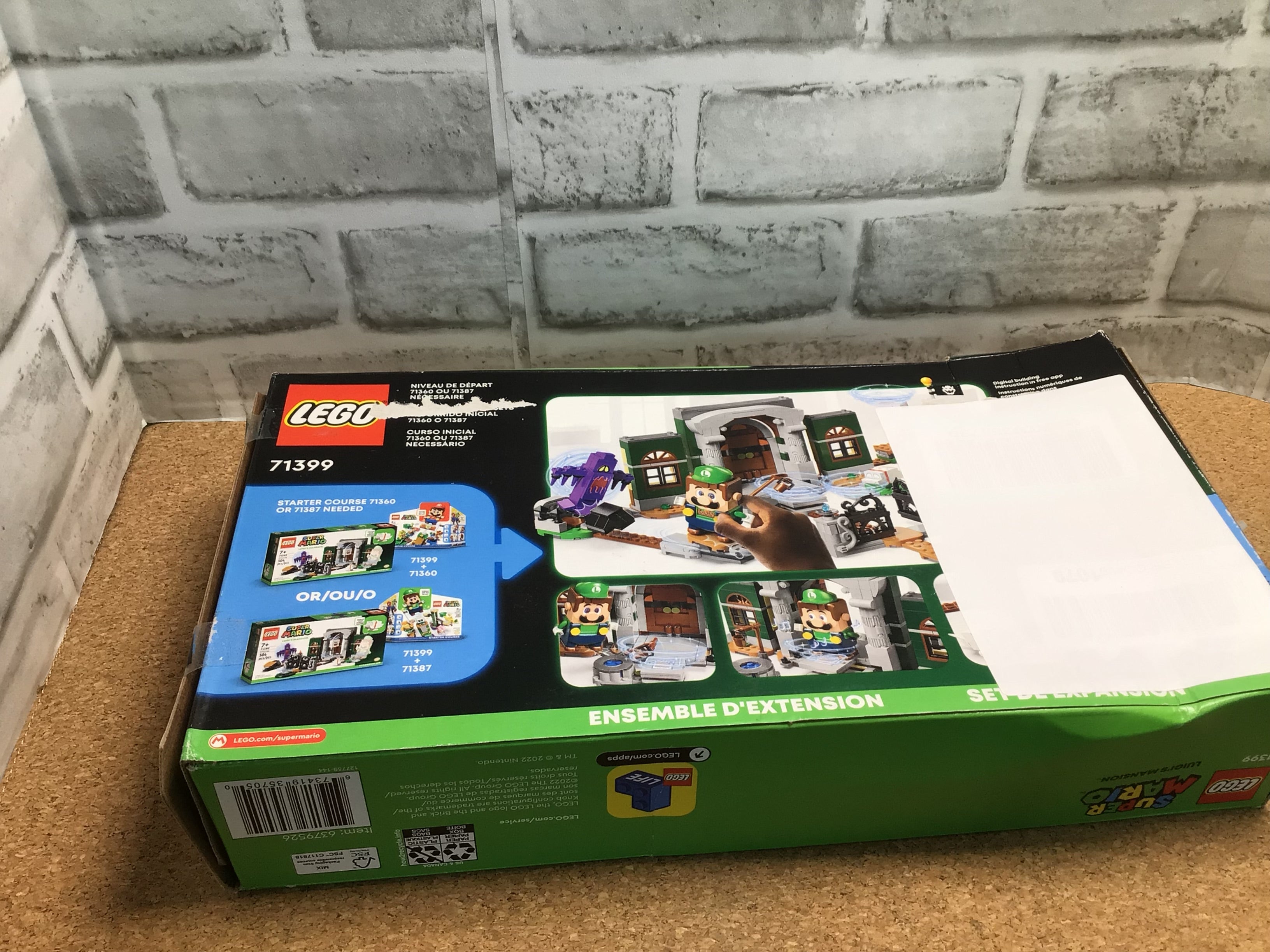 LEGO Super Mario Luigi’s Mansion & Super Mario Boss Sumo Bro Topple Tower -2 Set (7921476731118)