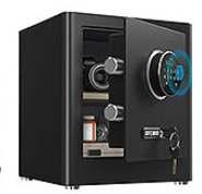 AIFEIBAO Deluxe Small Home Pistol Security Safe Box Safety Device with Biometric (8073276129518)