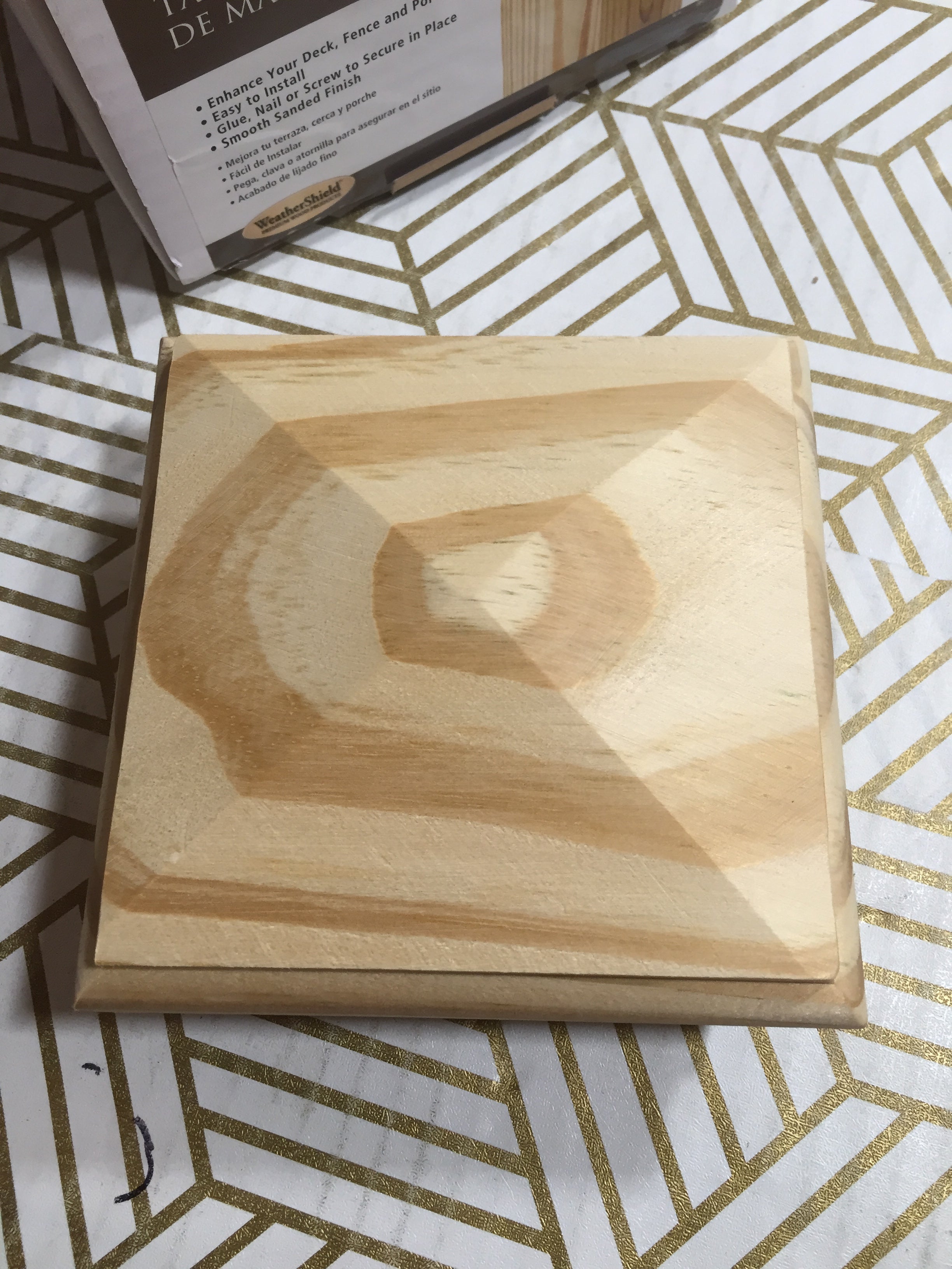 Weather Shield Wooden Post Caps | 12 Pack | 4x4 Treated Pine Caps *NEW* (8097492336878)