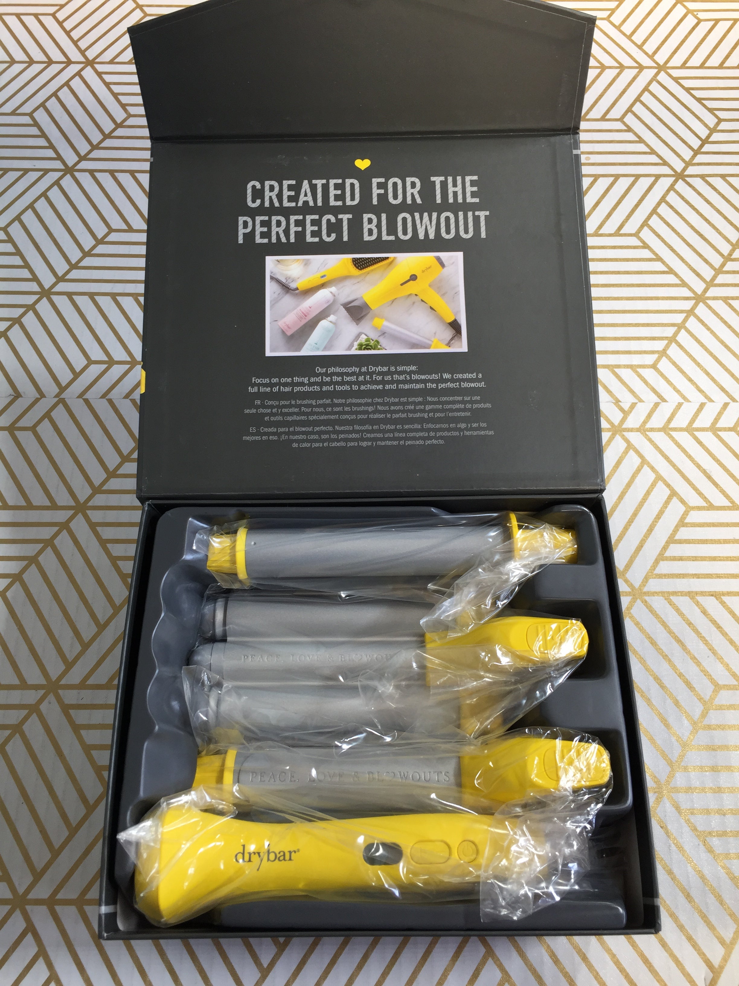 Drybar The Mixologist Interchangeable Styling Iron Kit *EXCELLENT COND