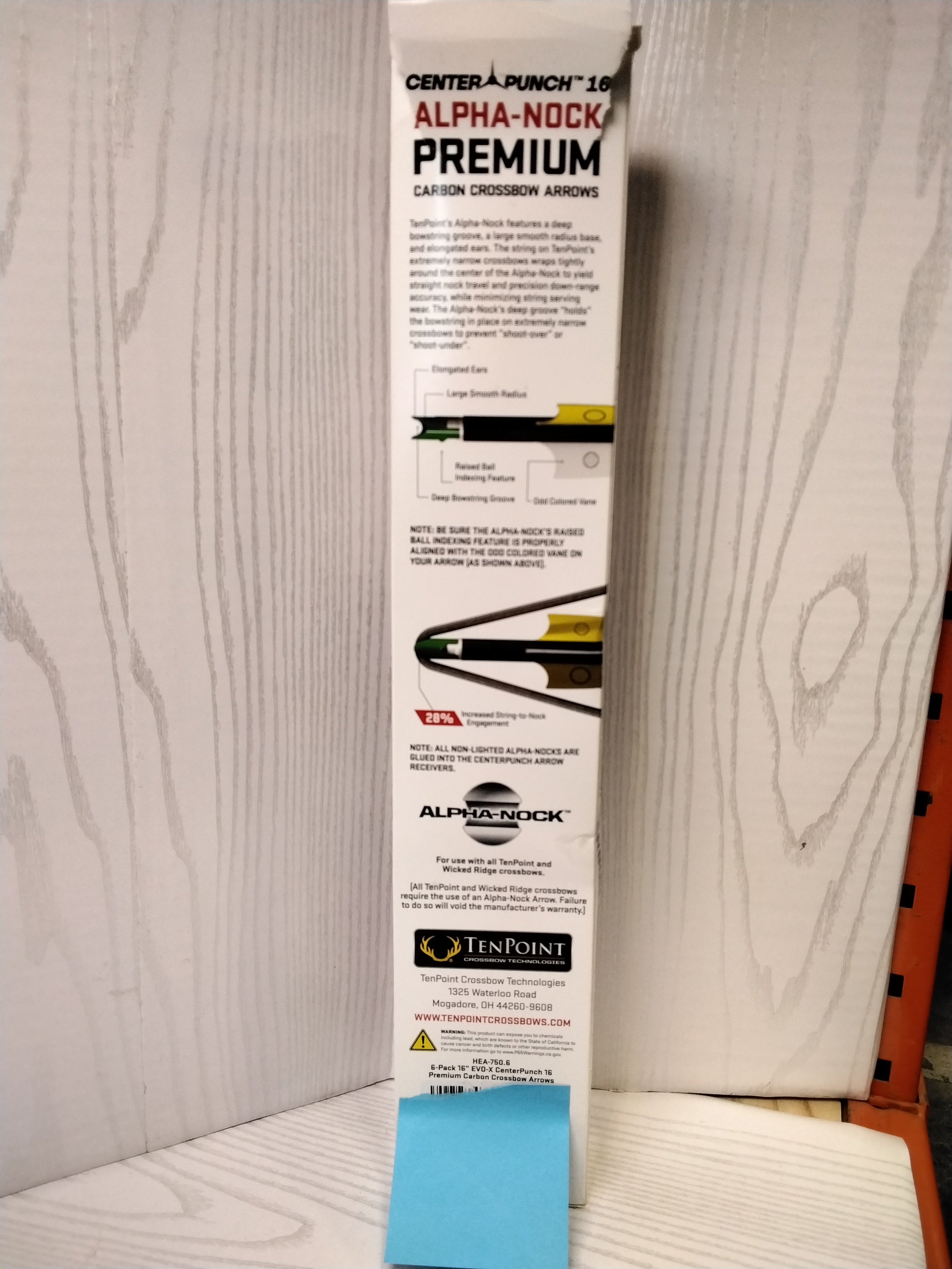 TenPoint EVO-X CenterPunch Carbon Arrows, 16