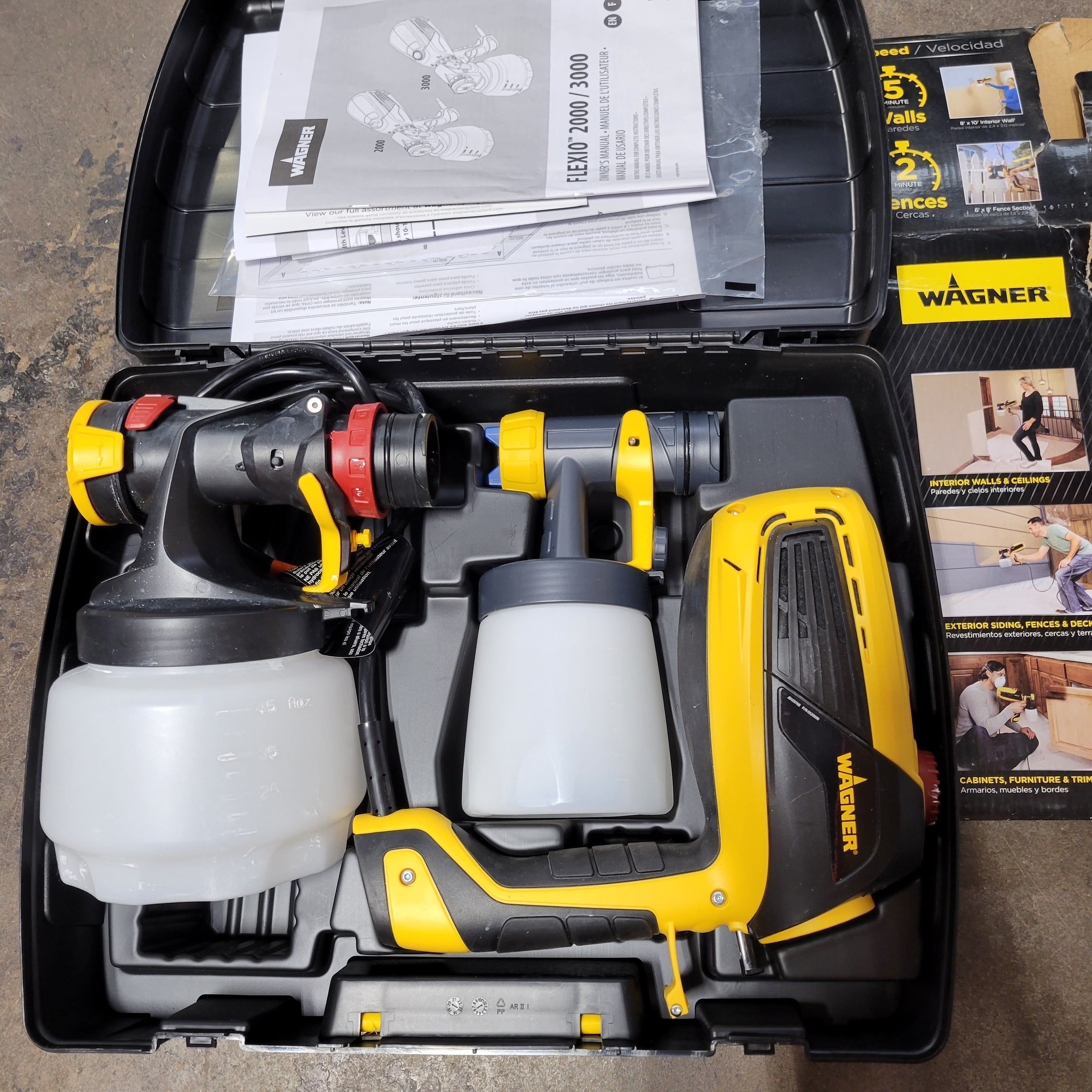 Wagner 0529085 FLEXiO 3000 HVLP Paint Sprayer