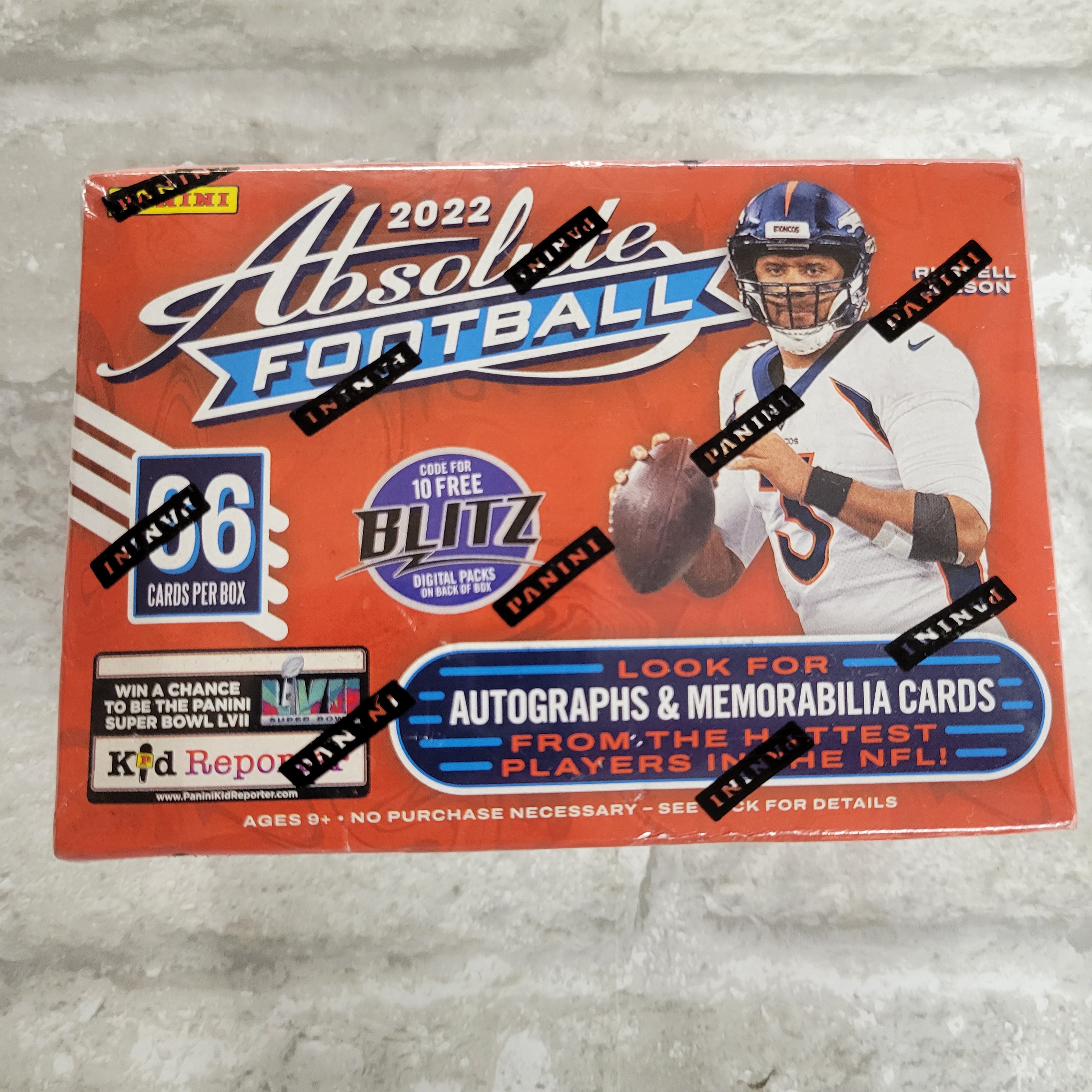 2022 Panini Absolute NFL Football Blaster Box 66 Trading Cards per Box (8046026621166)