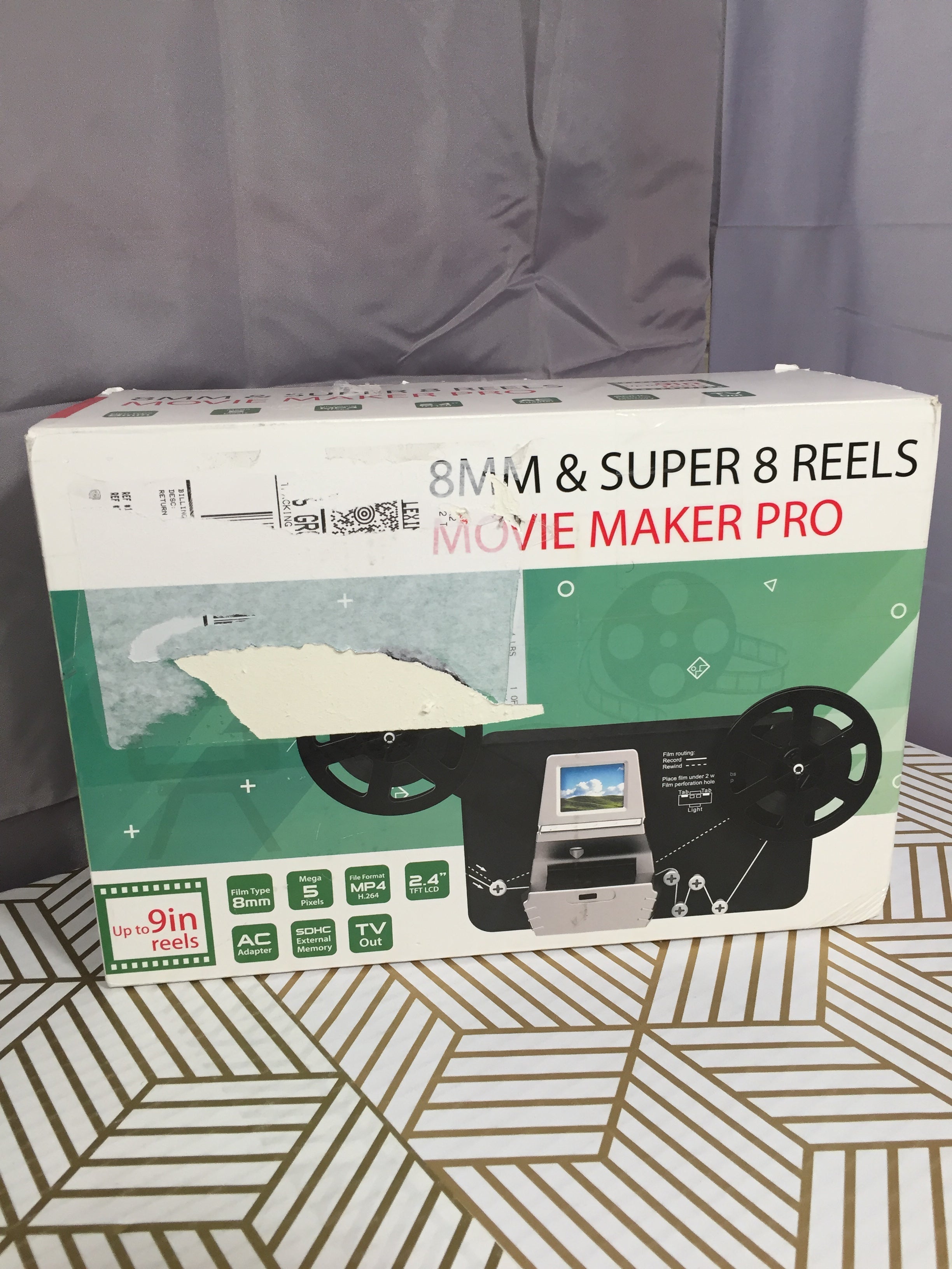 8mm & Super 8 Reels to Digital Film Scanner Converter, Film Digitizer (8038522093806)
