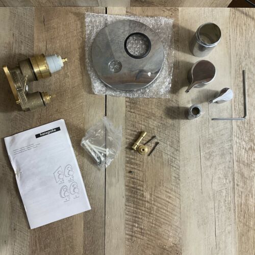 AS IS - SEE NOTES - Hansgrohe PBV with Diverter - 04447000 (6922809704631)