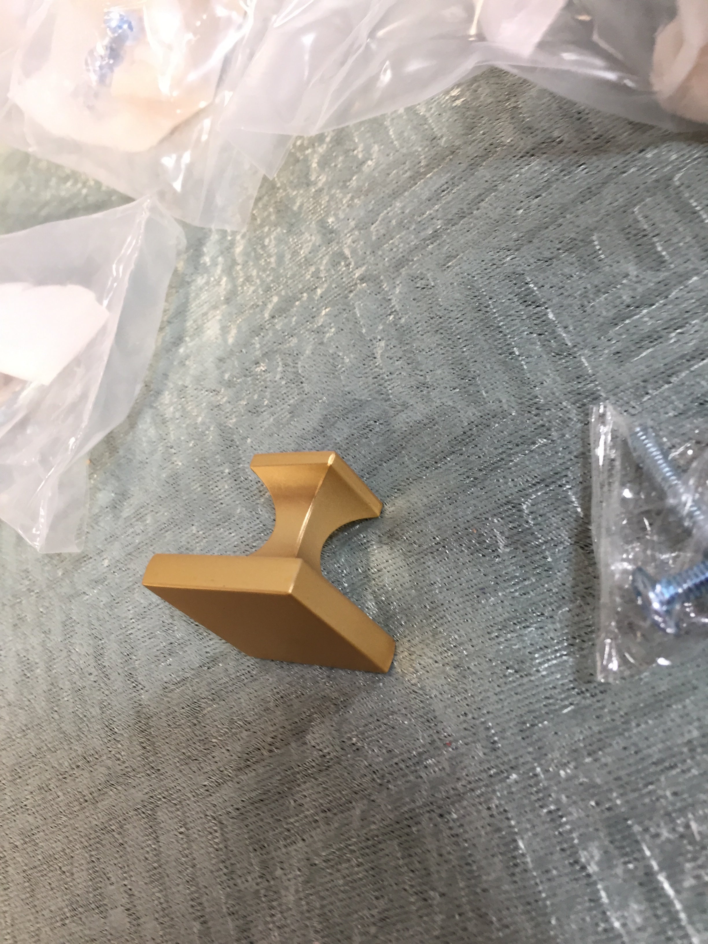 15 Pack Gold Cabinet Knobs for Dresser Drawers (7498410655982)
