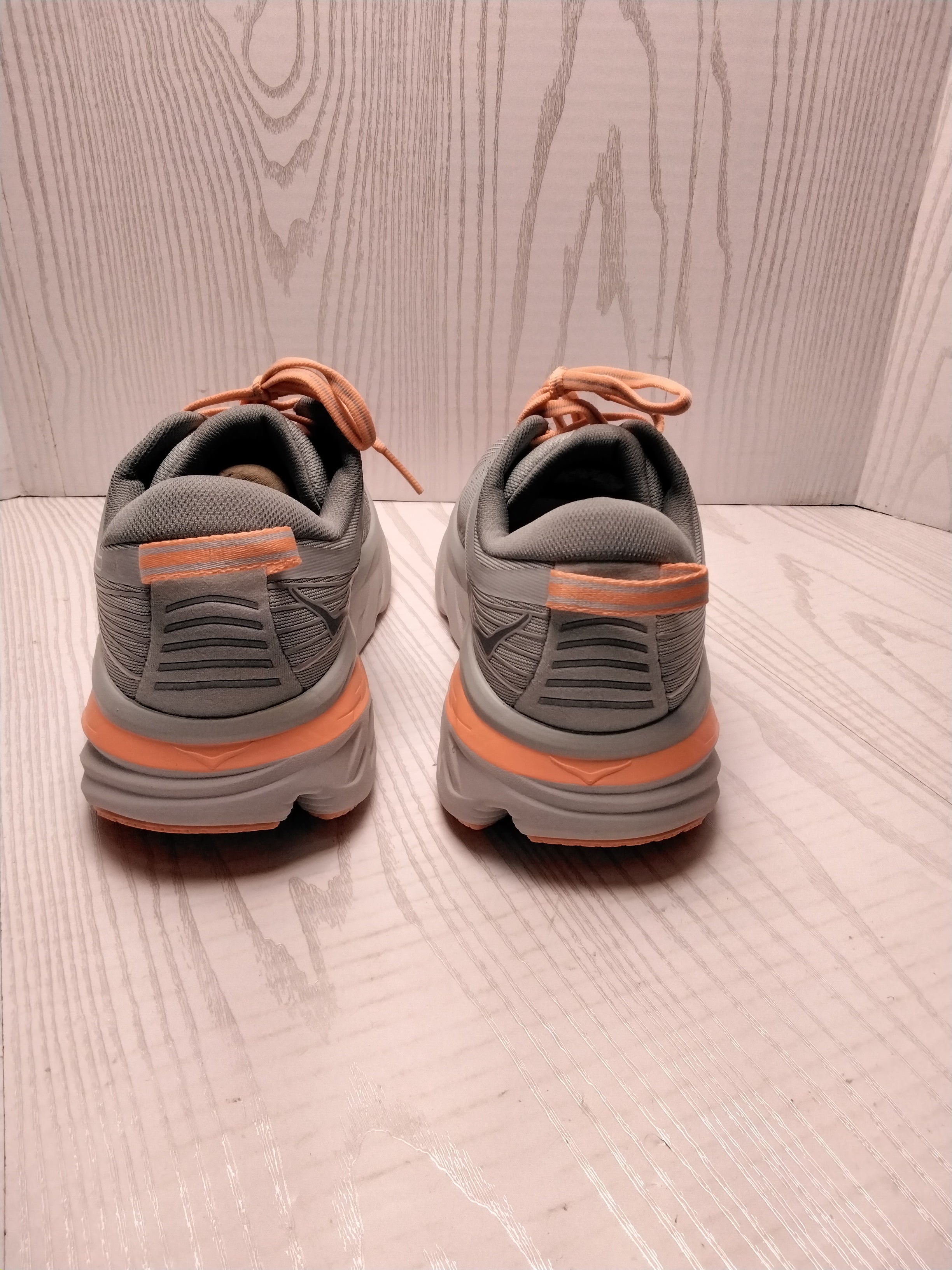 *LIGHTLY USED* HOKA ONE ONE Bondi 7 Womens Shoes - Size 9, Harbor Mist/Sharkskin (7876379476206)